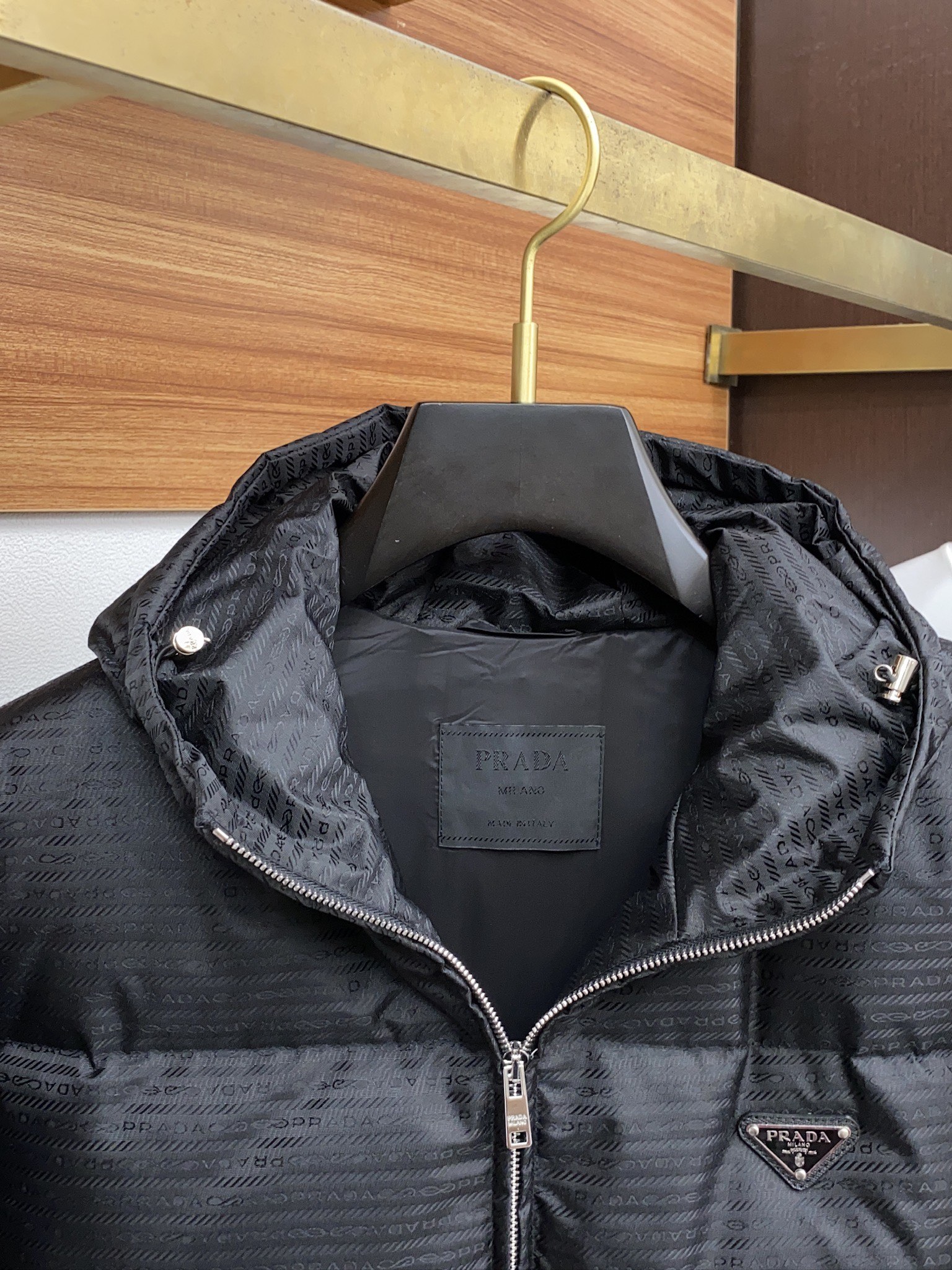 Prada Down Jacket White Duck Down M-xl