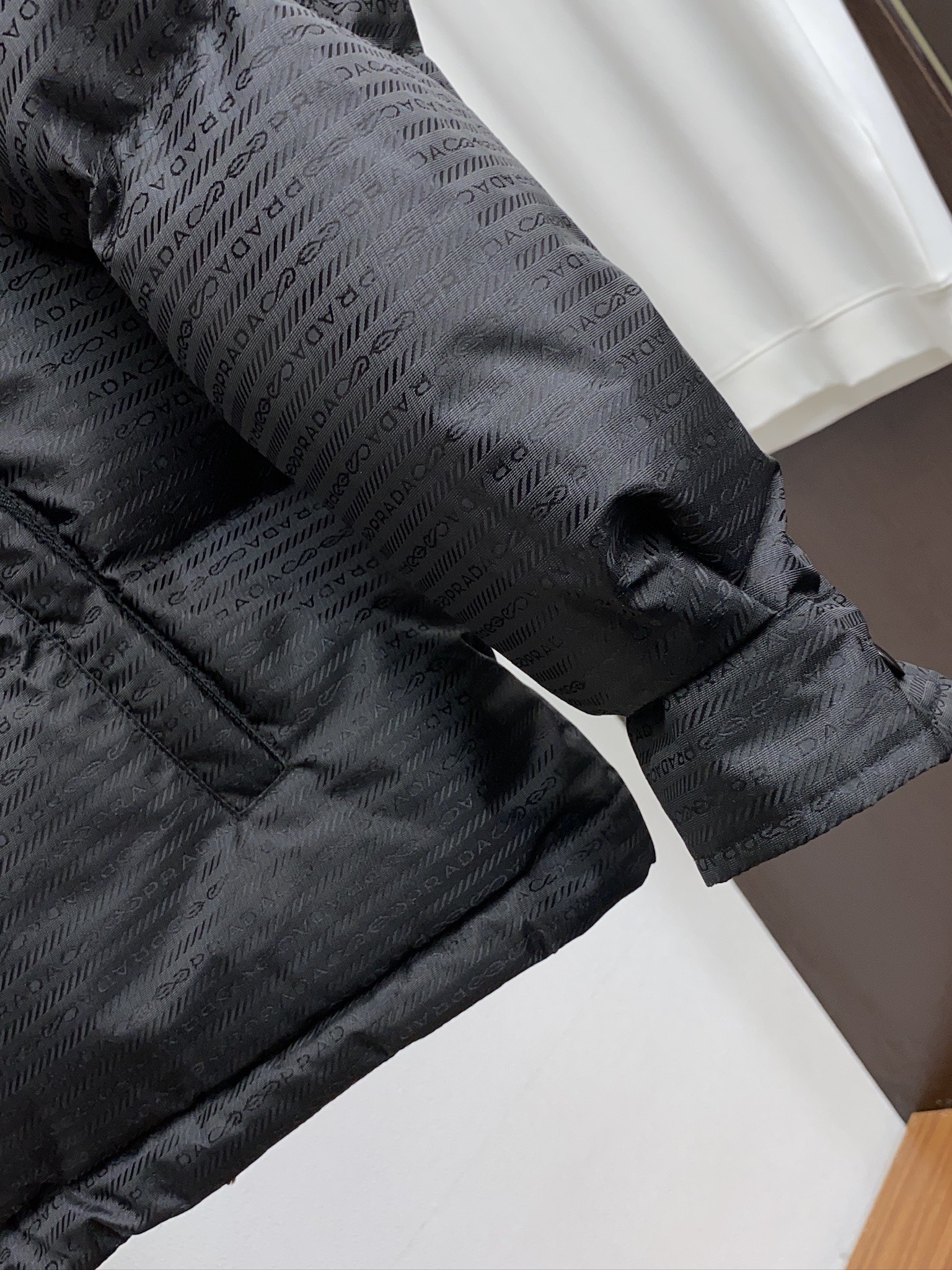 Prada Down Jacket White Duck Down M-xl