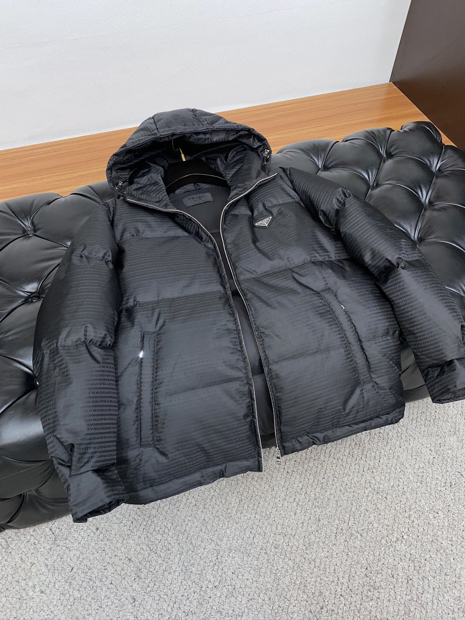 Prada Down Jacket White Duck Down M-xl