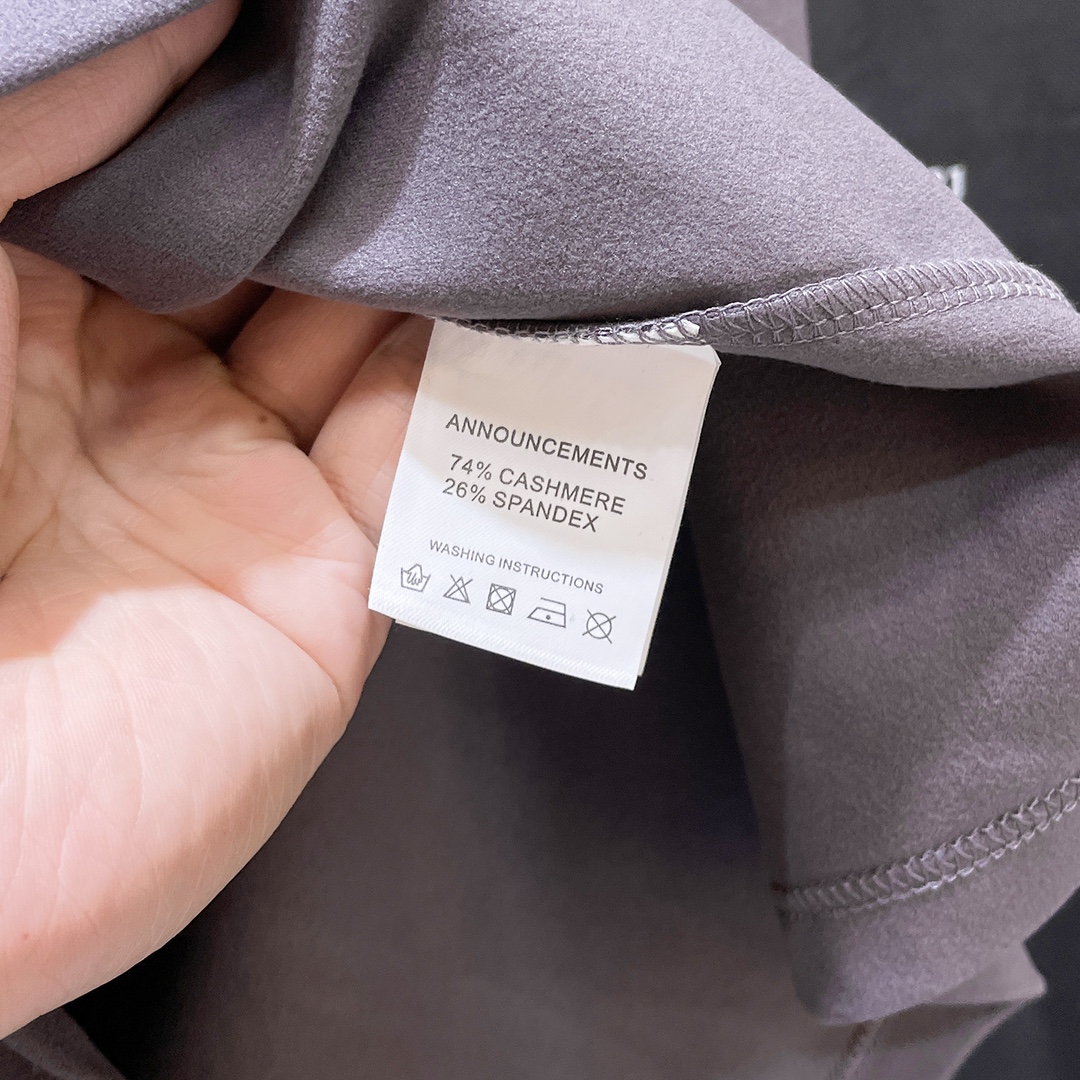 Fendi Basic Clothing Fleece Lined M-xl