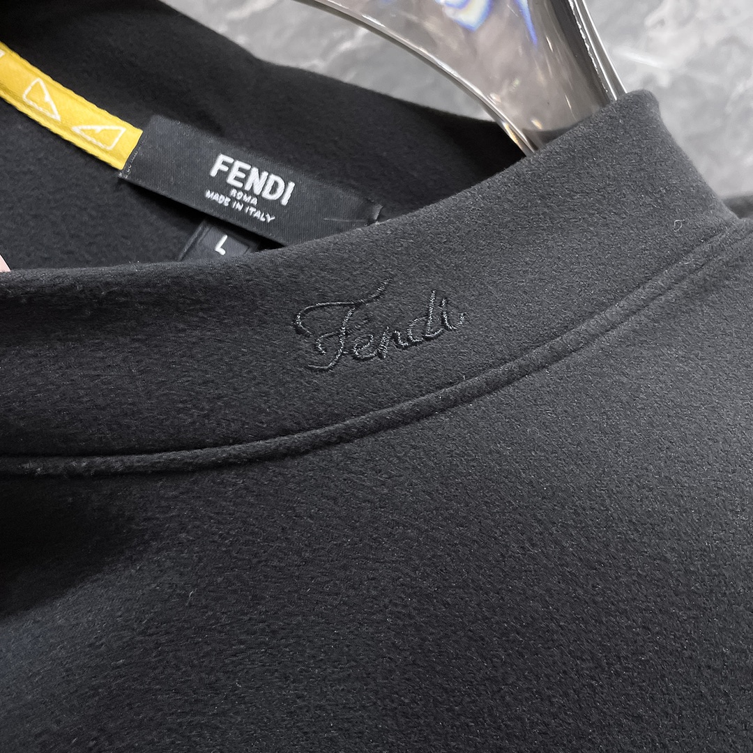 Fendi Basic Clothing Fleece Lined M-xl
