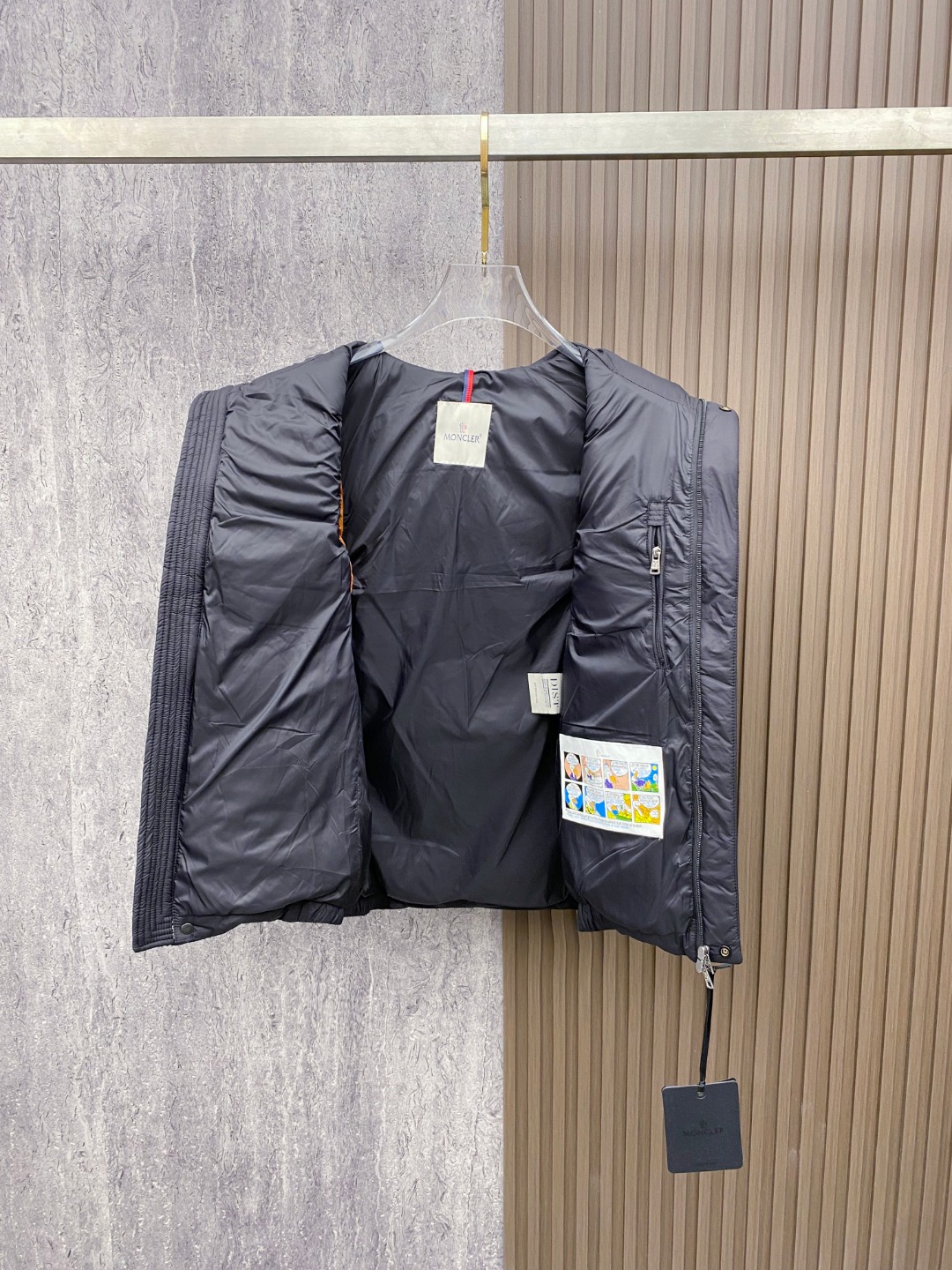 Moncler Down Vest Black S-m-l-xl
