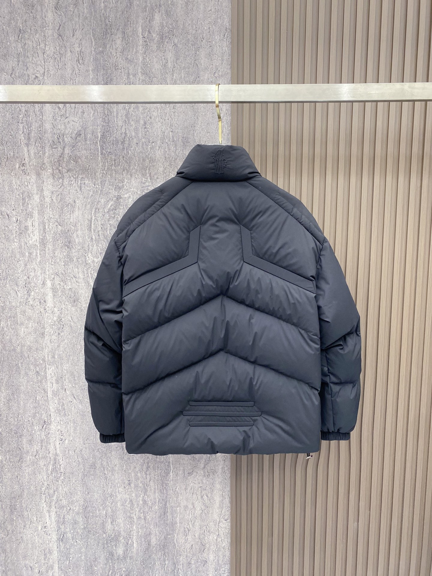Moncler Male Down Jacket White Duck Down Black S-m-l