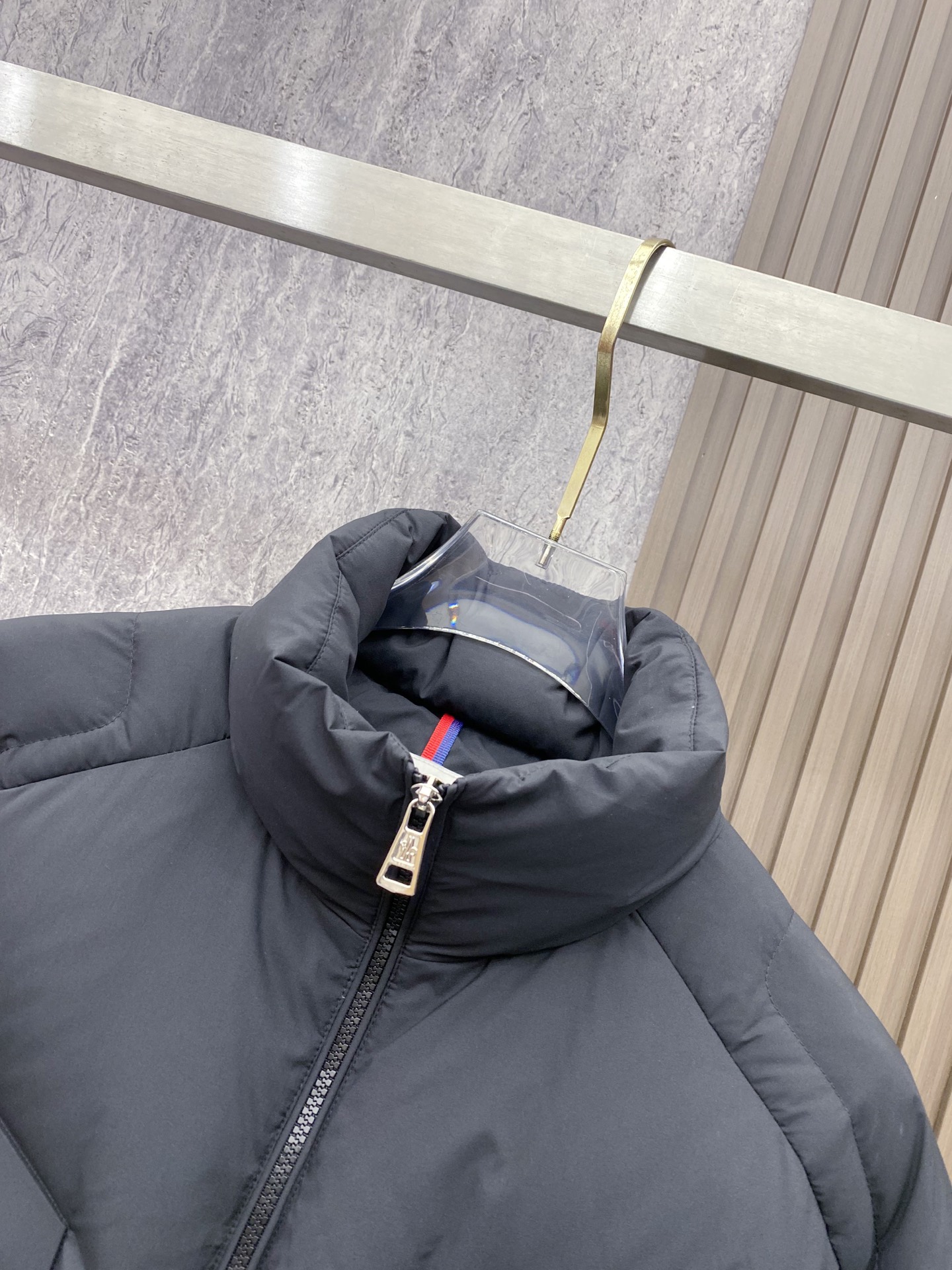 Moncler Male Down Jacket White Duck Down Black S-m-l