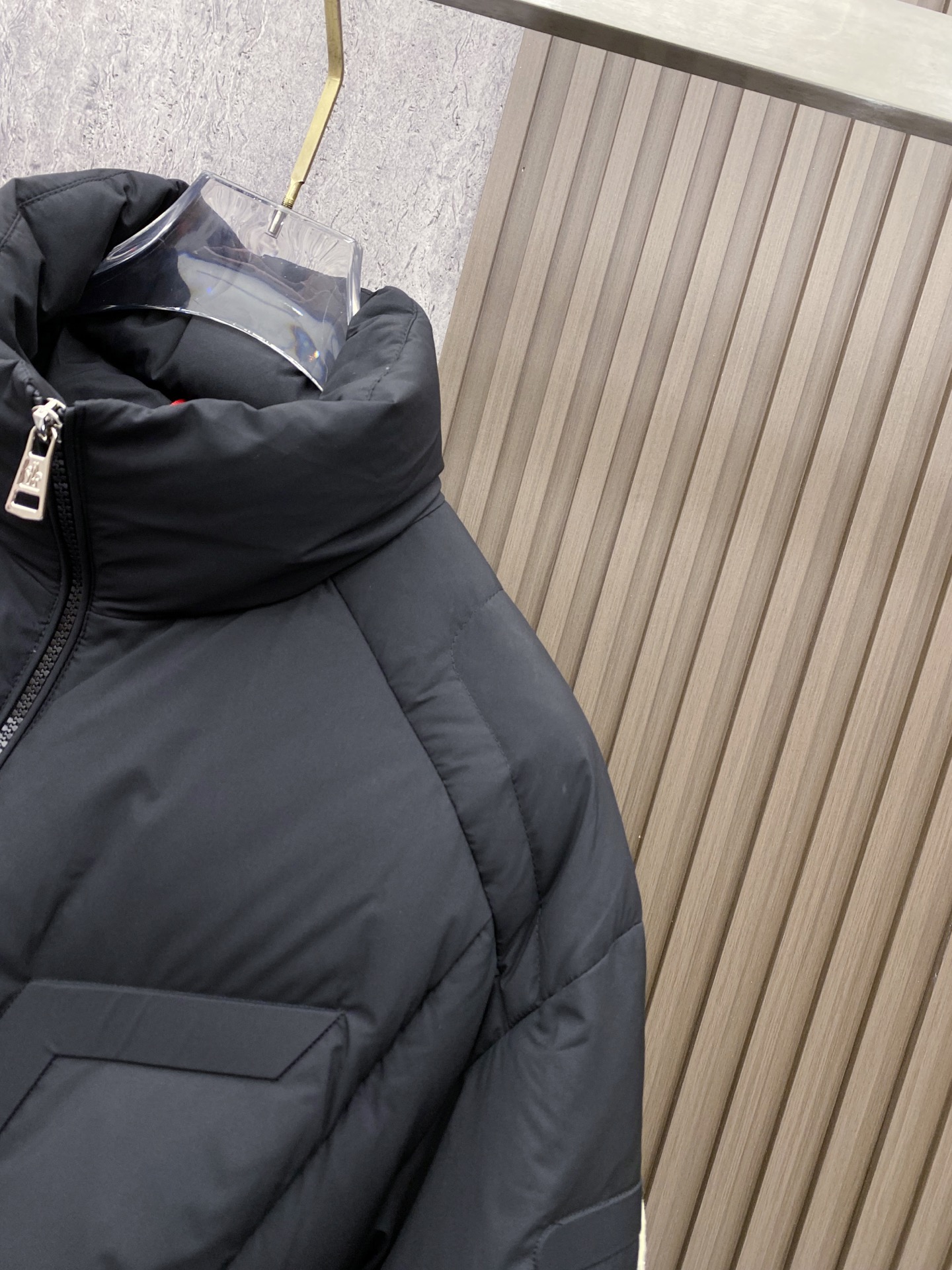 Moncler Male Down Jacket White Duck Down Black S-m-l