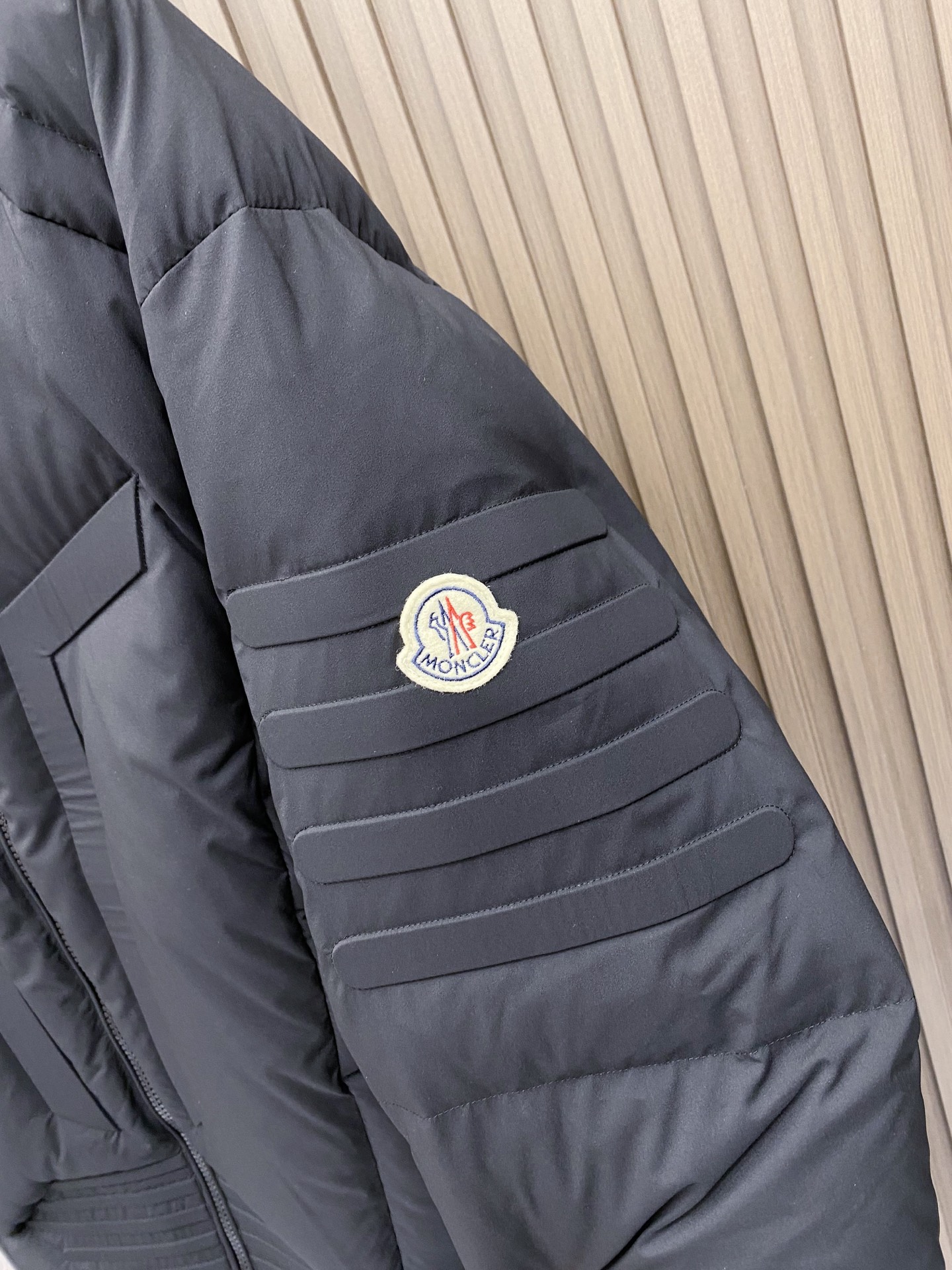 Moncler Male Down Jacket White Duck Down Black S-m-l