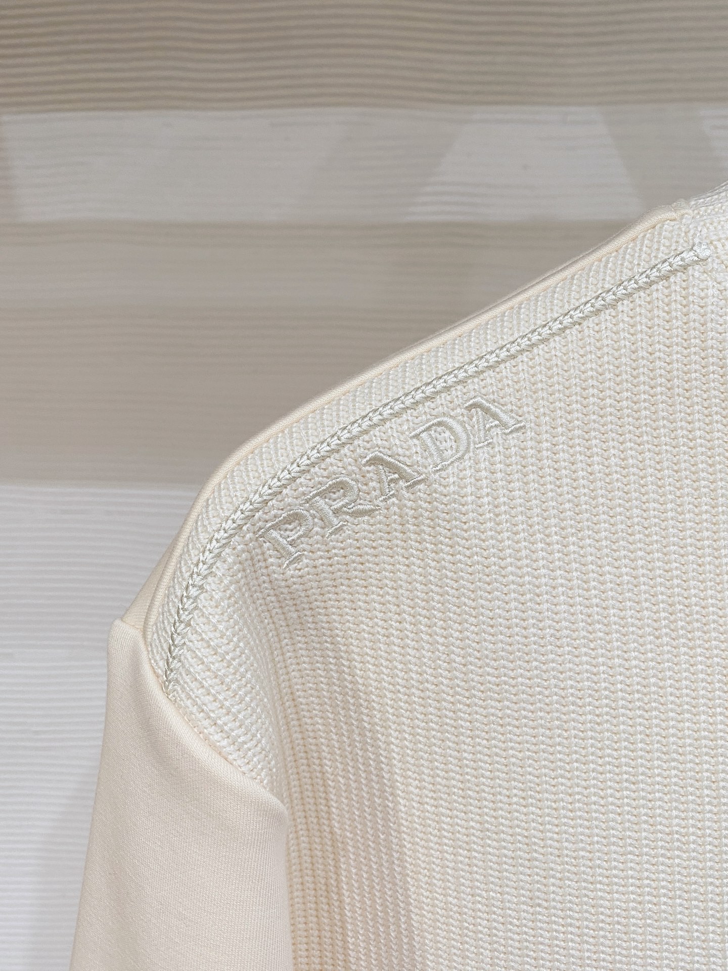 Prada Hoodie Wool Black Slim Fit M-l-xl