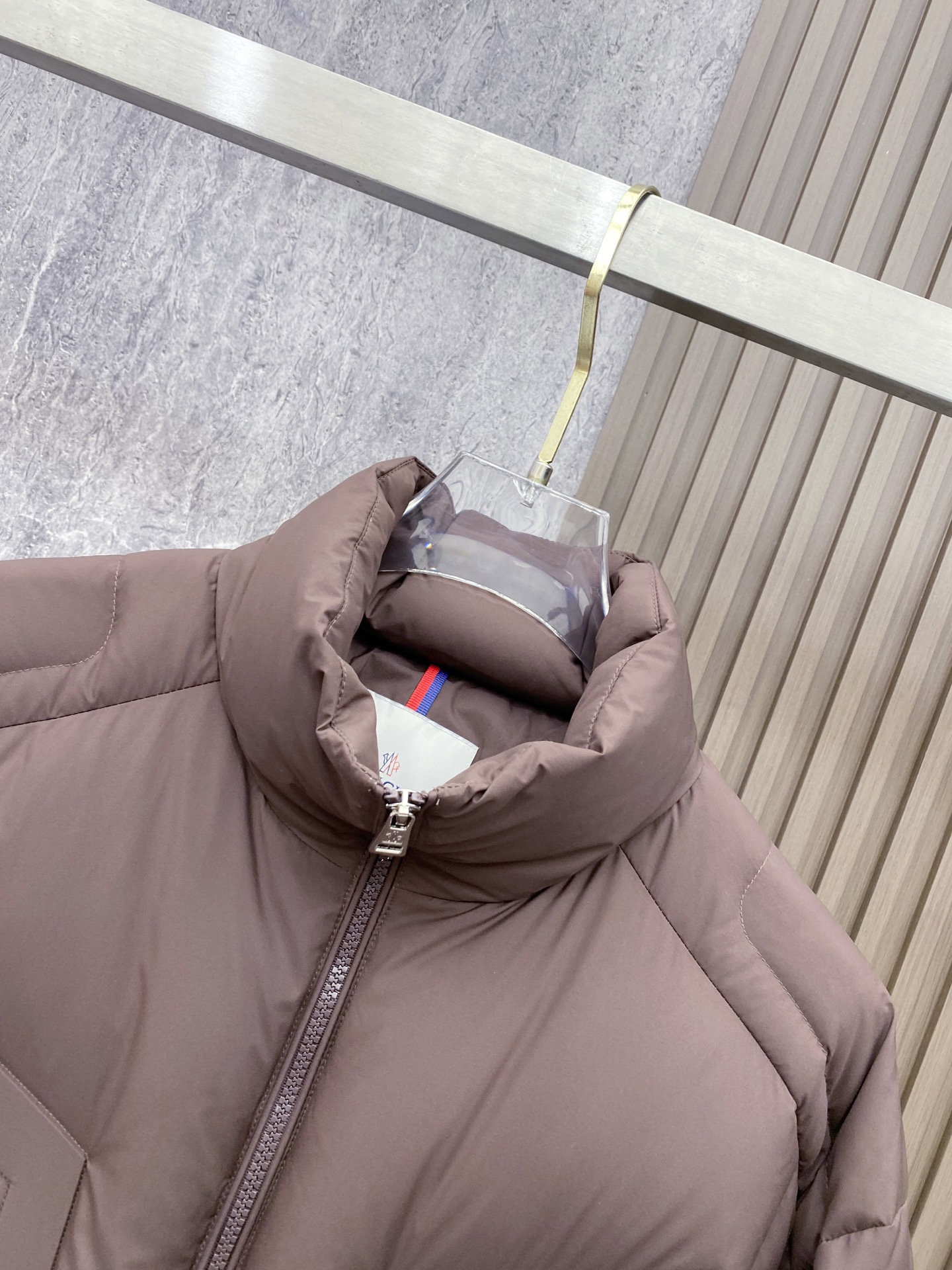 Moncler Male Down Jacket White Duck Down Black S-m-l
