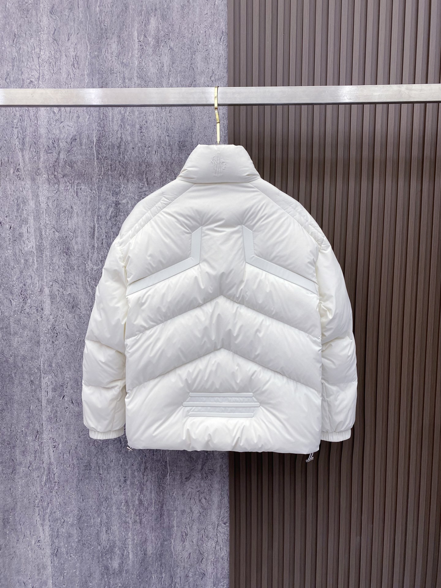 Moncler Male Down Jacket White Duck Down Black S-m-l