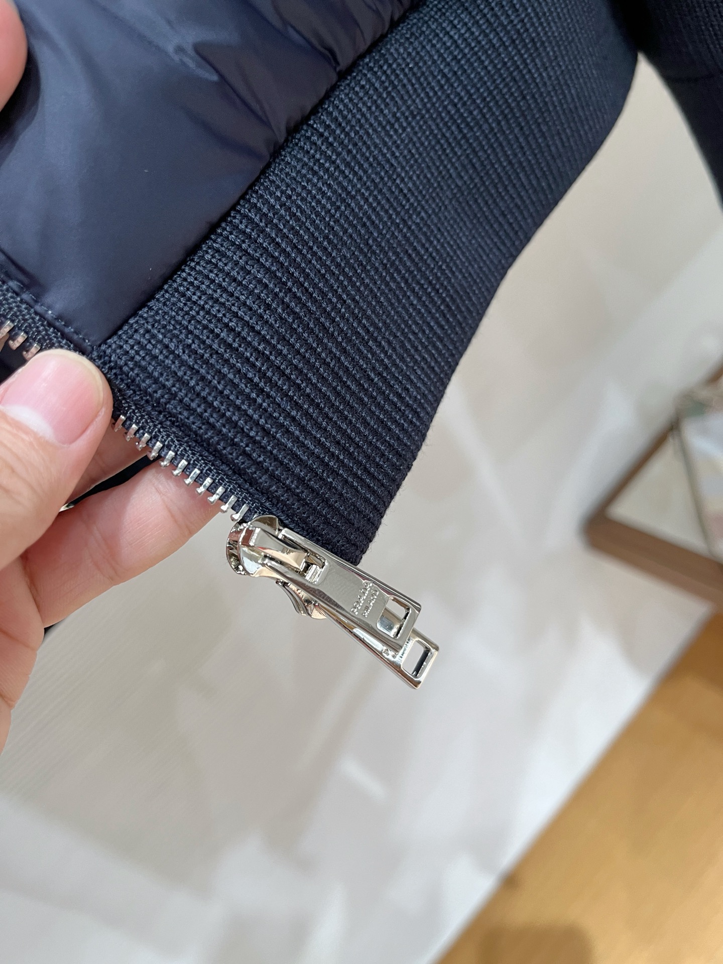 Prada Jacket Wool Black L