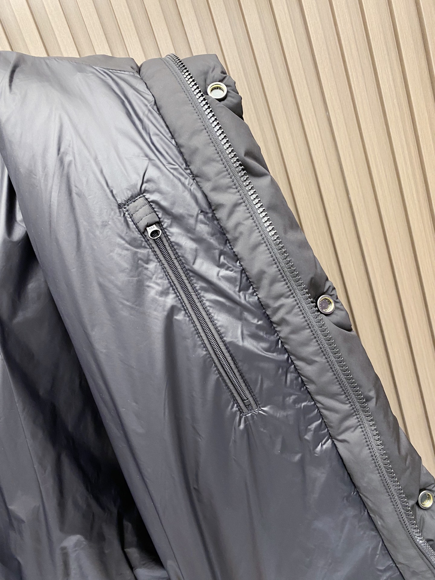 Louis Vuitton Male Down Jacket Goose Down Black Hooded S-m-l-xl