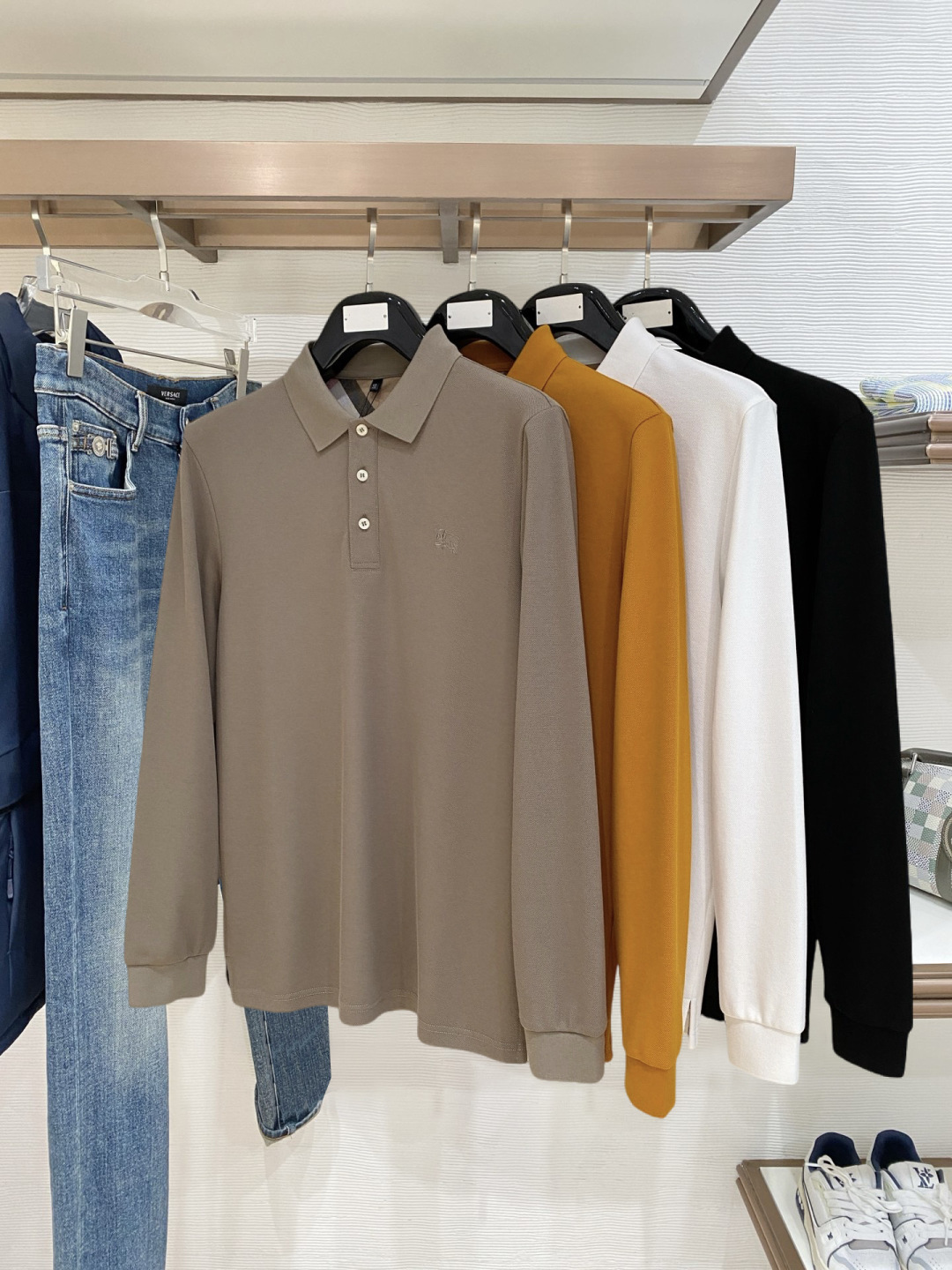 Burberry Male Basic Clothing Cotton M-l-xl