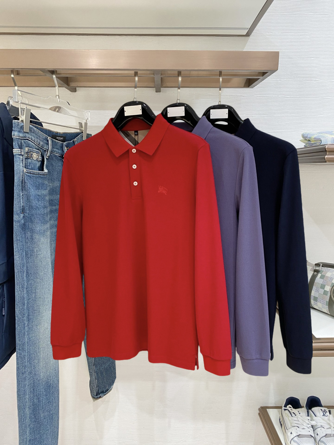 Burberry Male Basic Clothing Cotton M-l-xl
