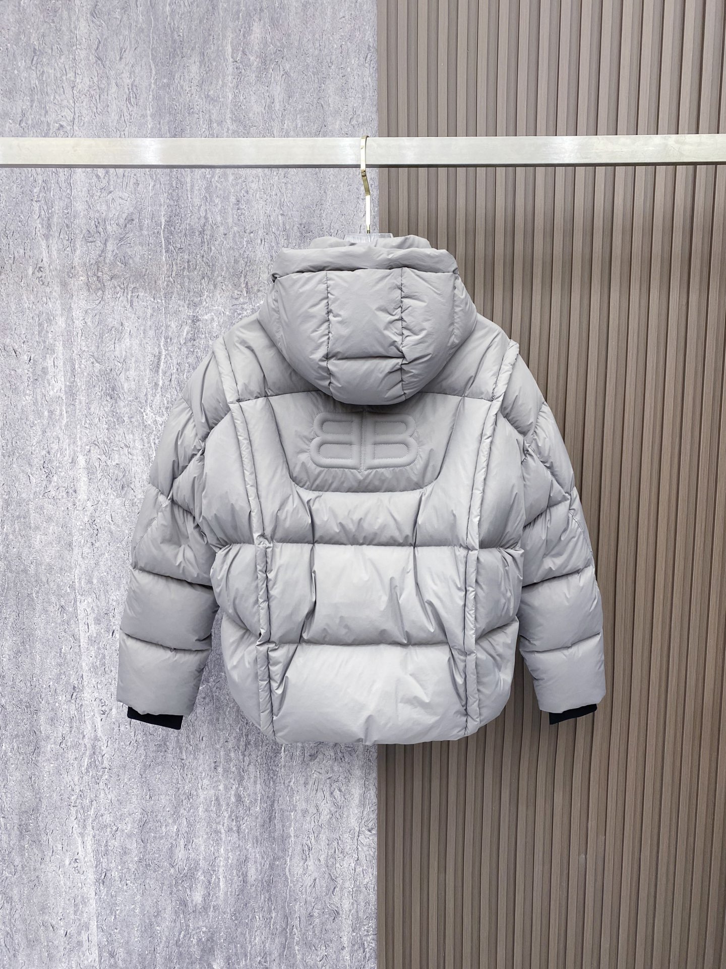Balenciaga Down Jacket Hooded L