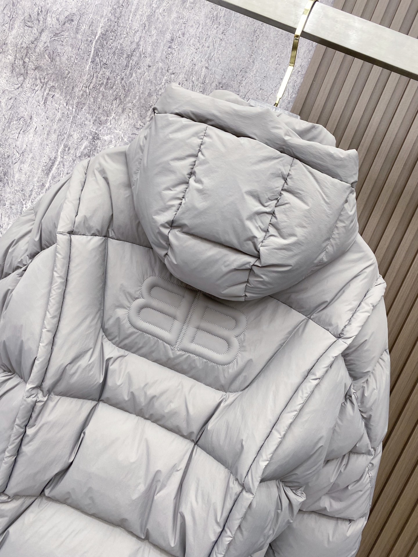 Balenciaga Down Jacket Hooded L