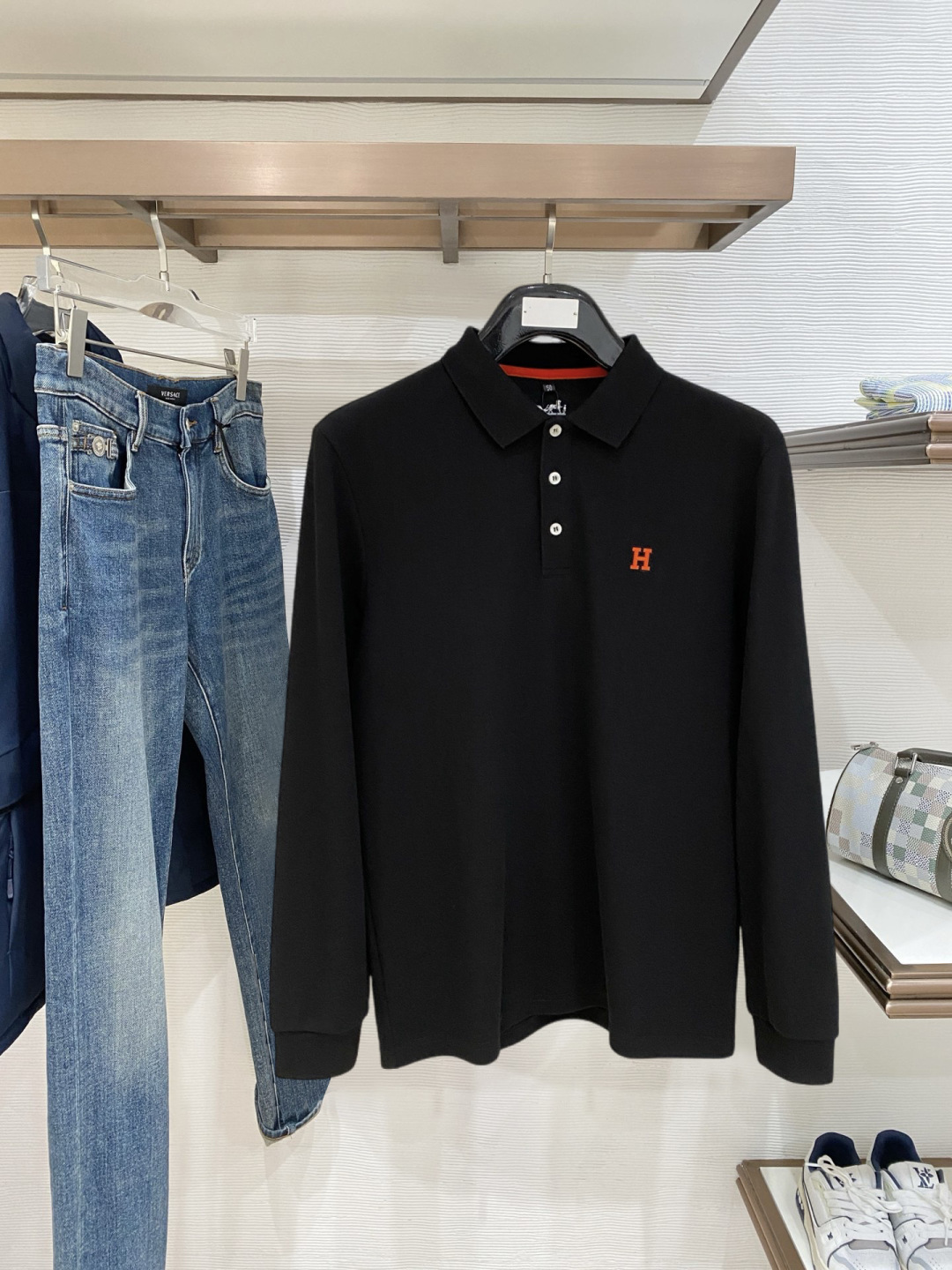 Hermès Male Basic Clothing Cotton M-l-xl
