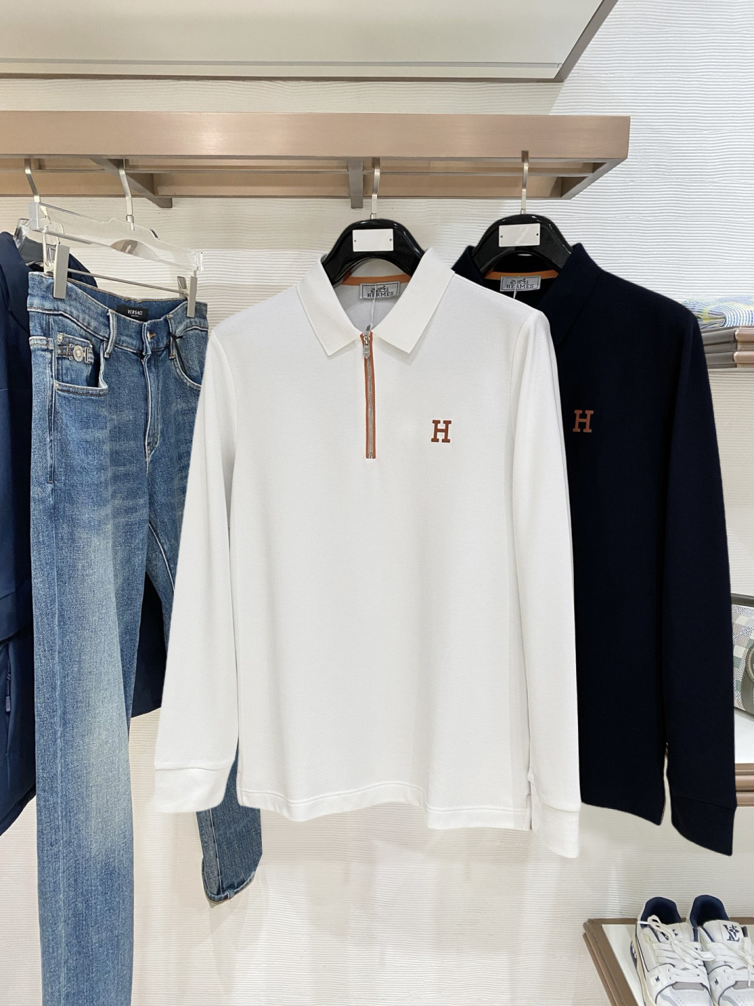 Hermès Male Basic Clothing Cotton M-l-xl