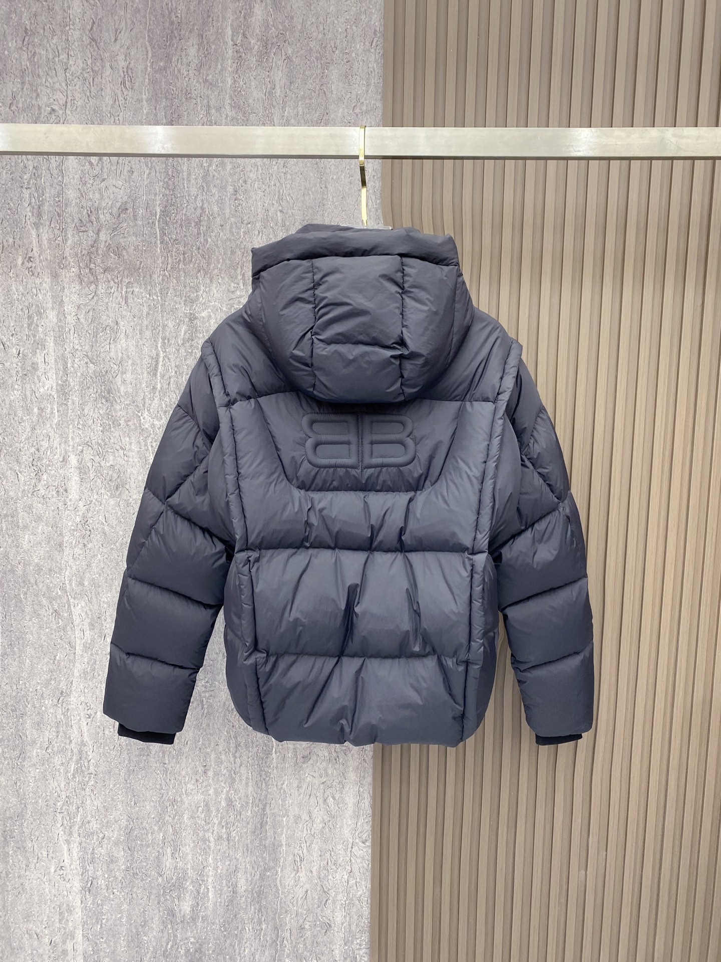 Balenciaga Down Jacket Hooded L