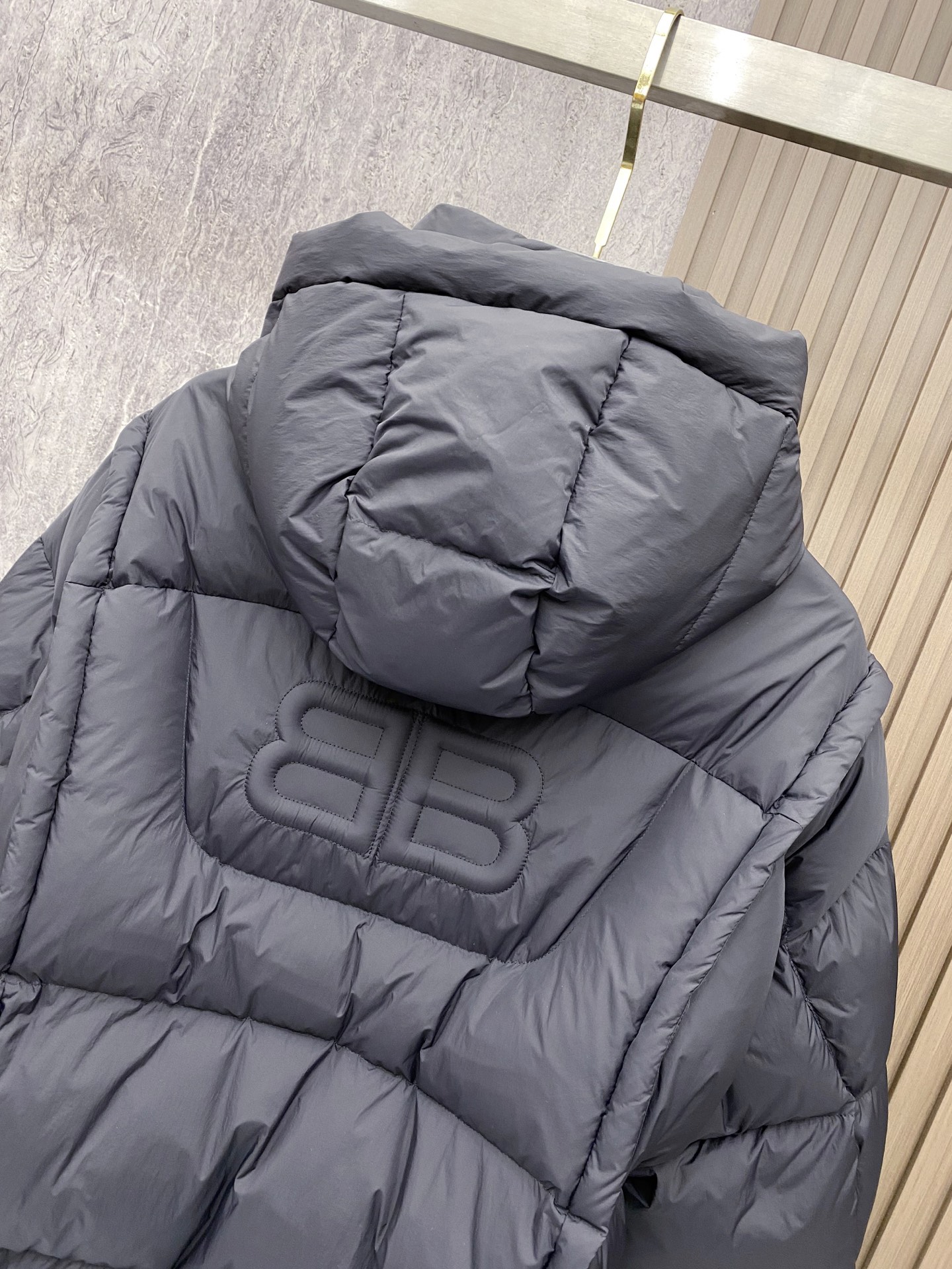 Balenciaga Down Jacket Hooded L