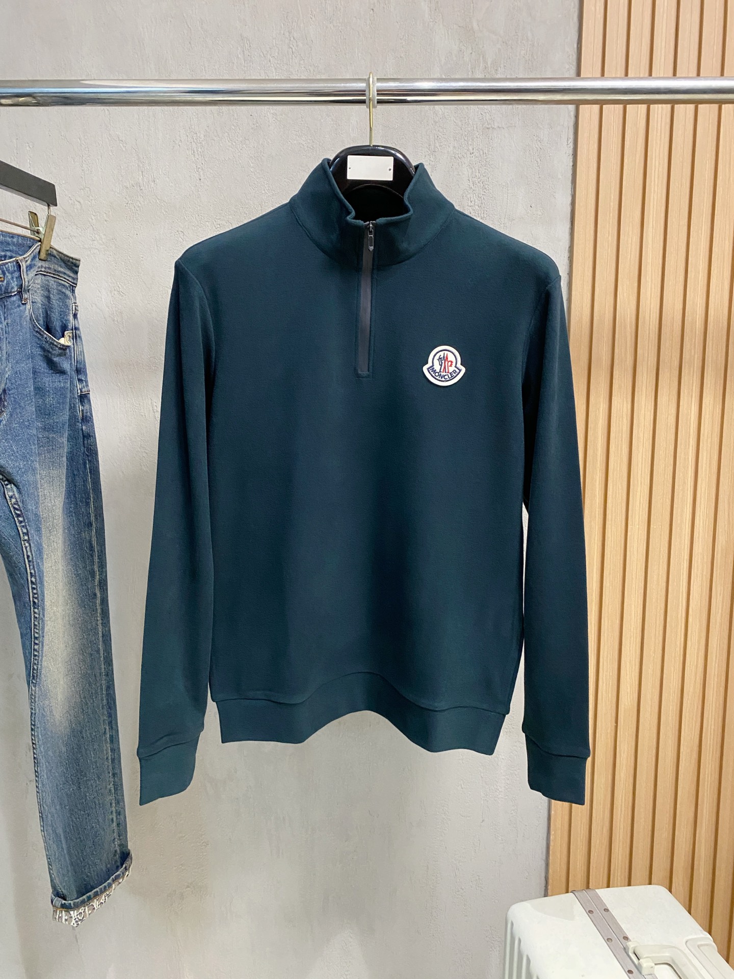 Moncler Male Basic Clothing Cotton M-l-xl