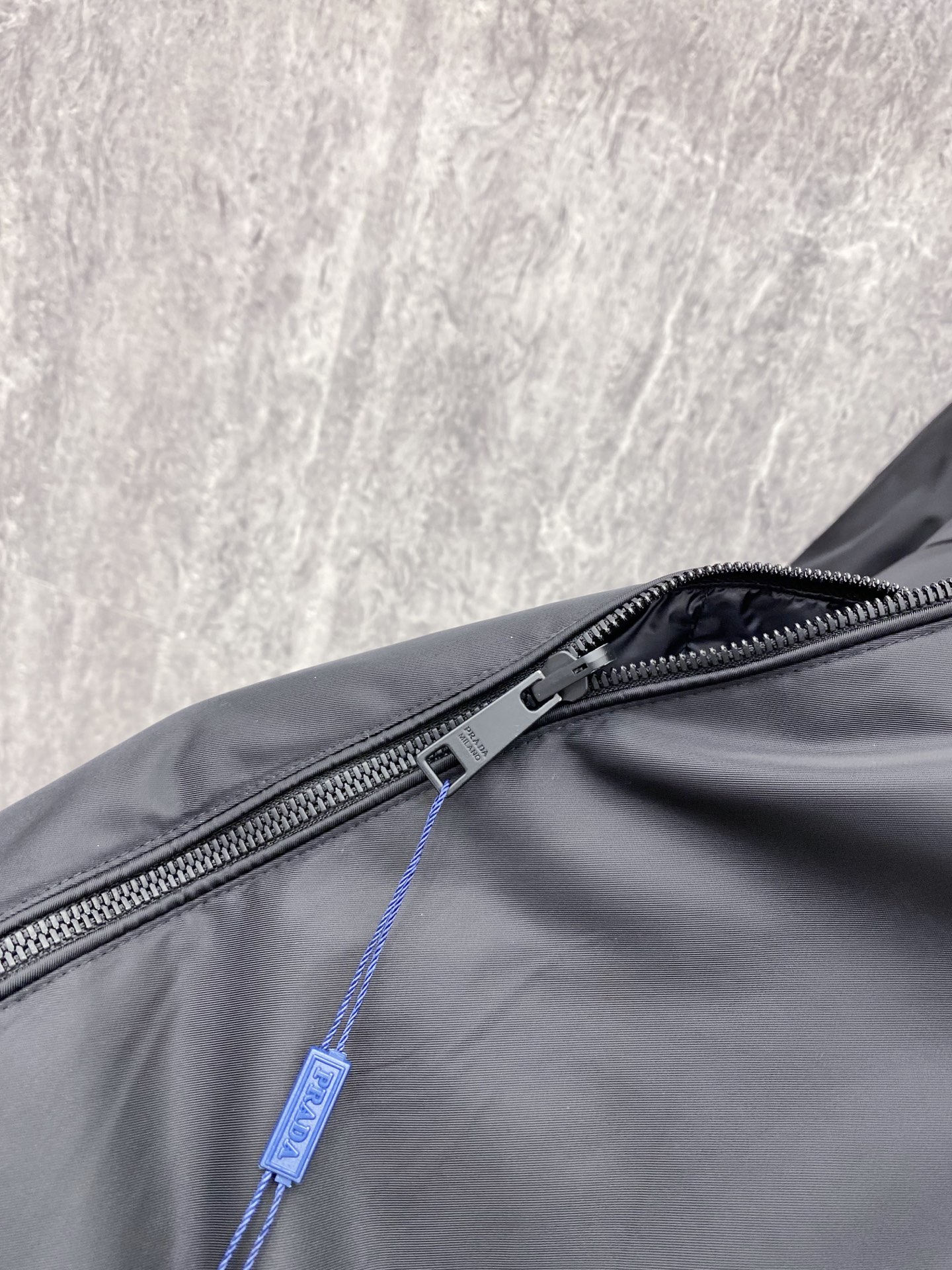 Prada Down Jacket Black Hooded M-54-48-56-50-52