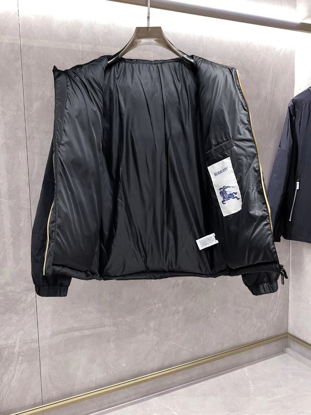 Burberry Couple Down Jacket Goose Down M-l-xl