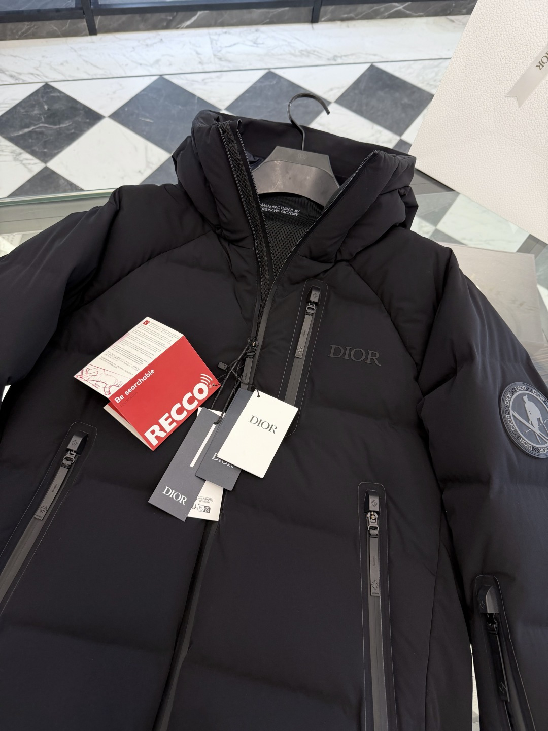 Dior Down Jacket Hooded S-l