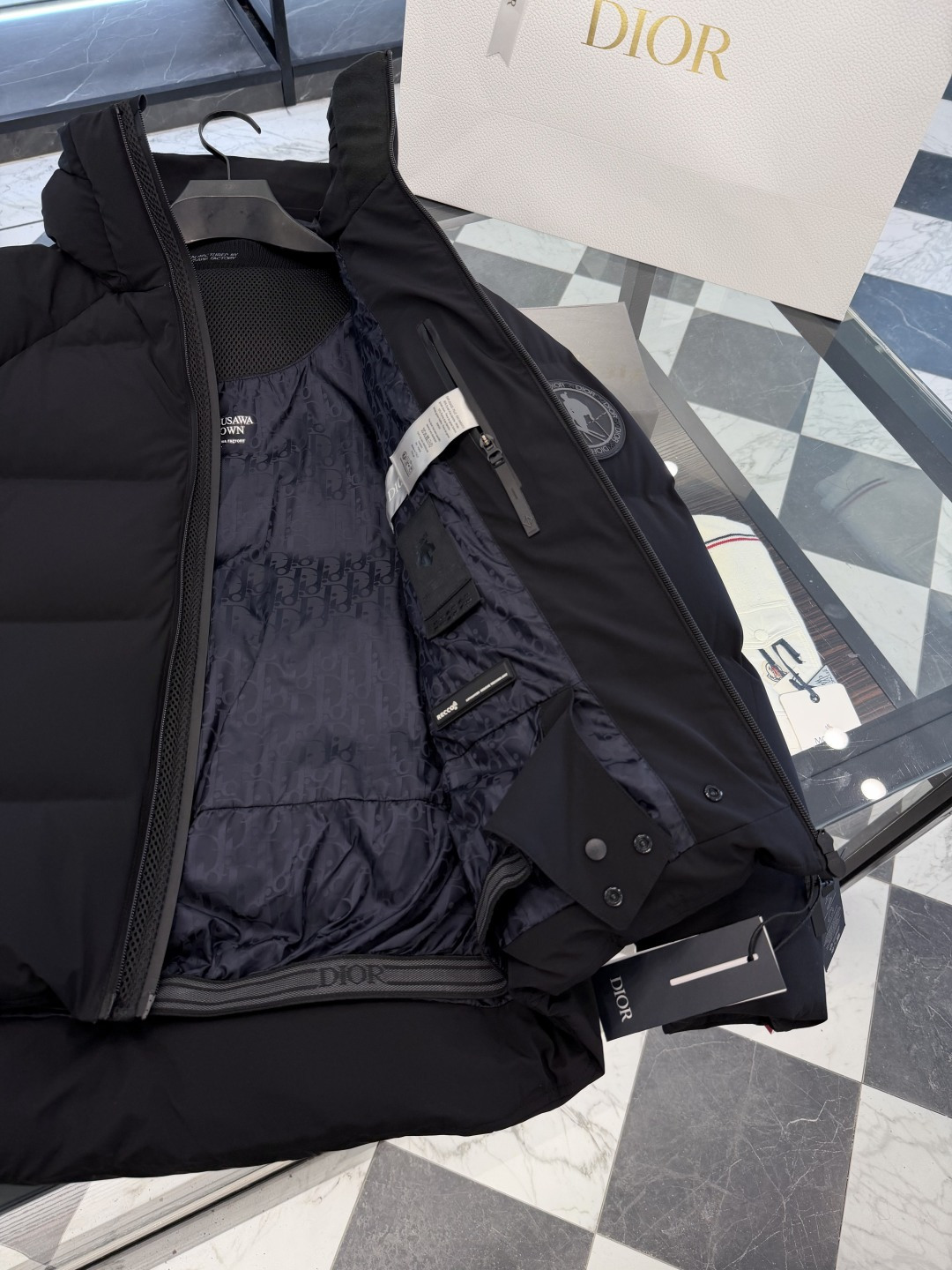 Dior Down Jacket Hooded S-l