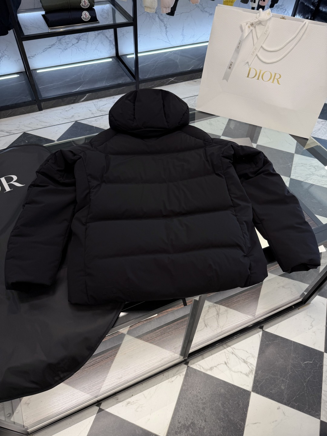 Dior Down Jacket Hooded S-l