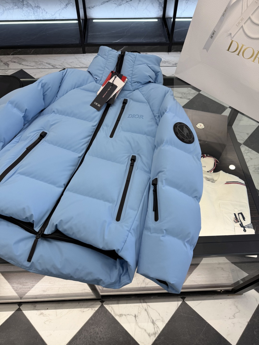 Dior Down Jacket Hooded S-l