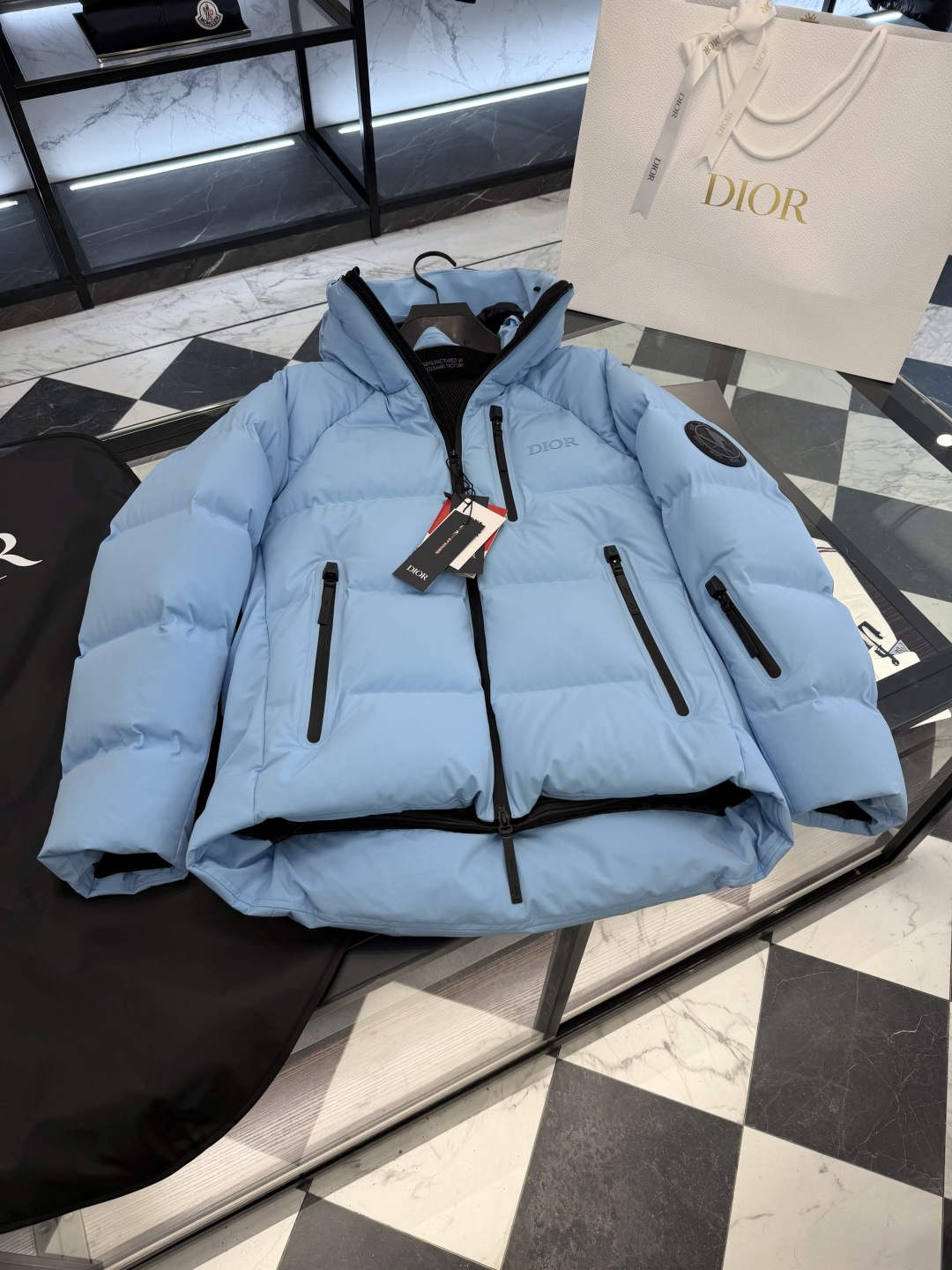 Dior Down Jacket Hooded S-l