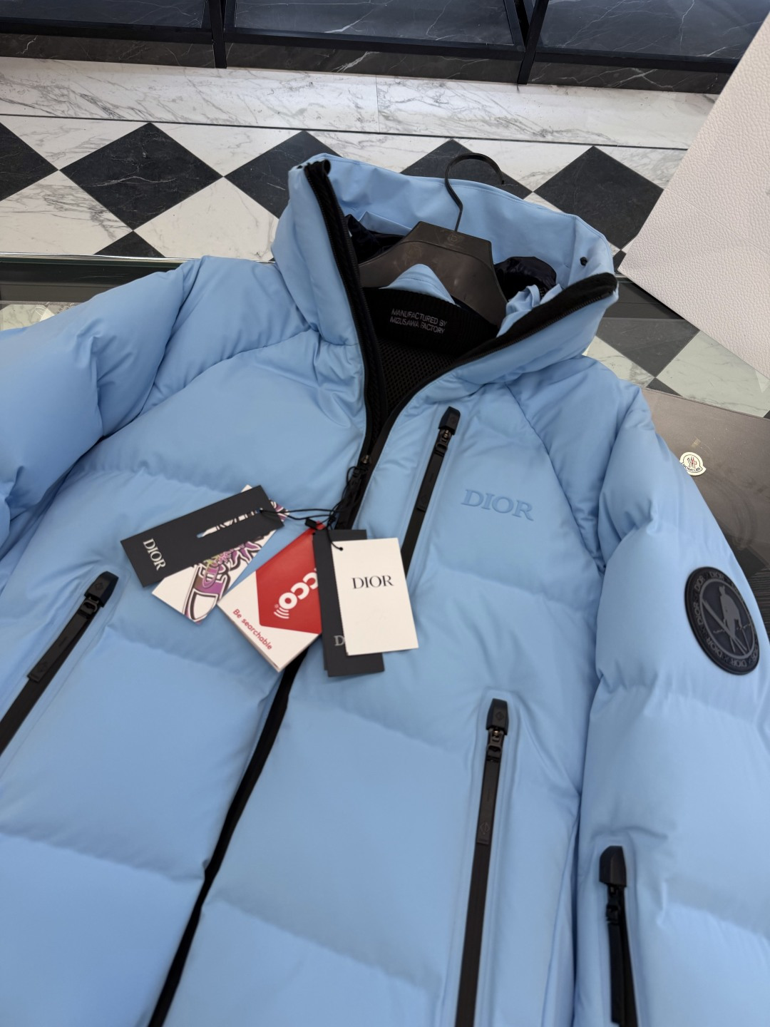 Dior Down Jacket Hooded S-l