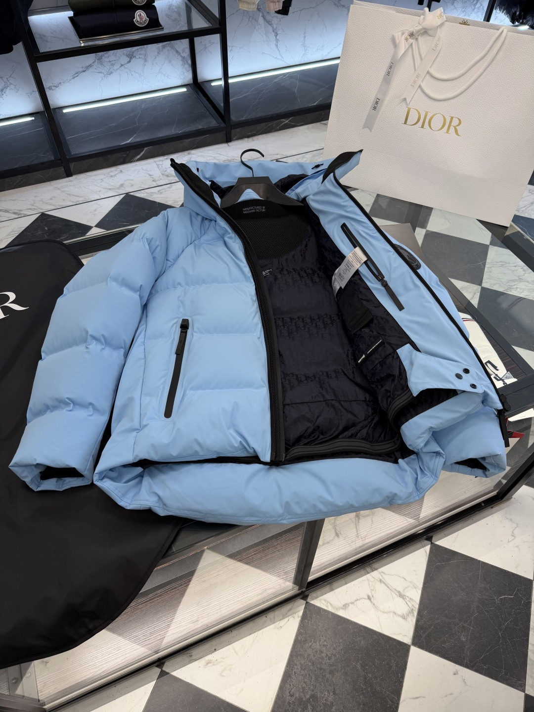 Dior Down Jacket Hooded S-l