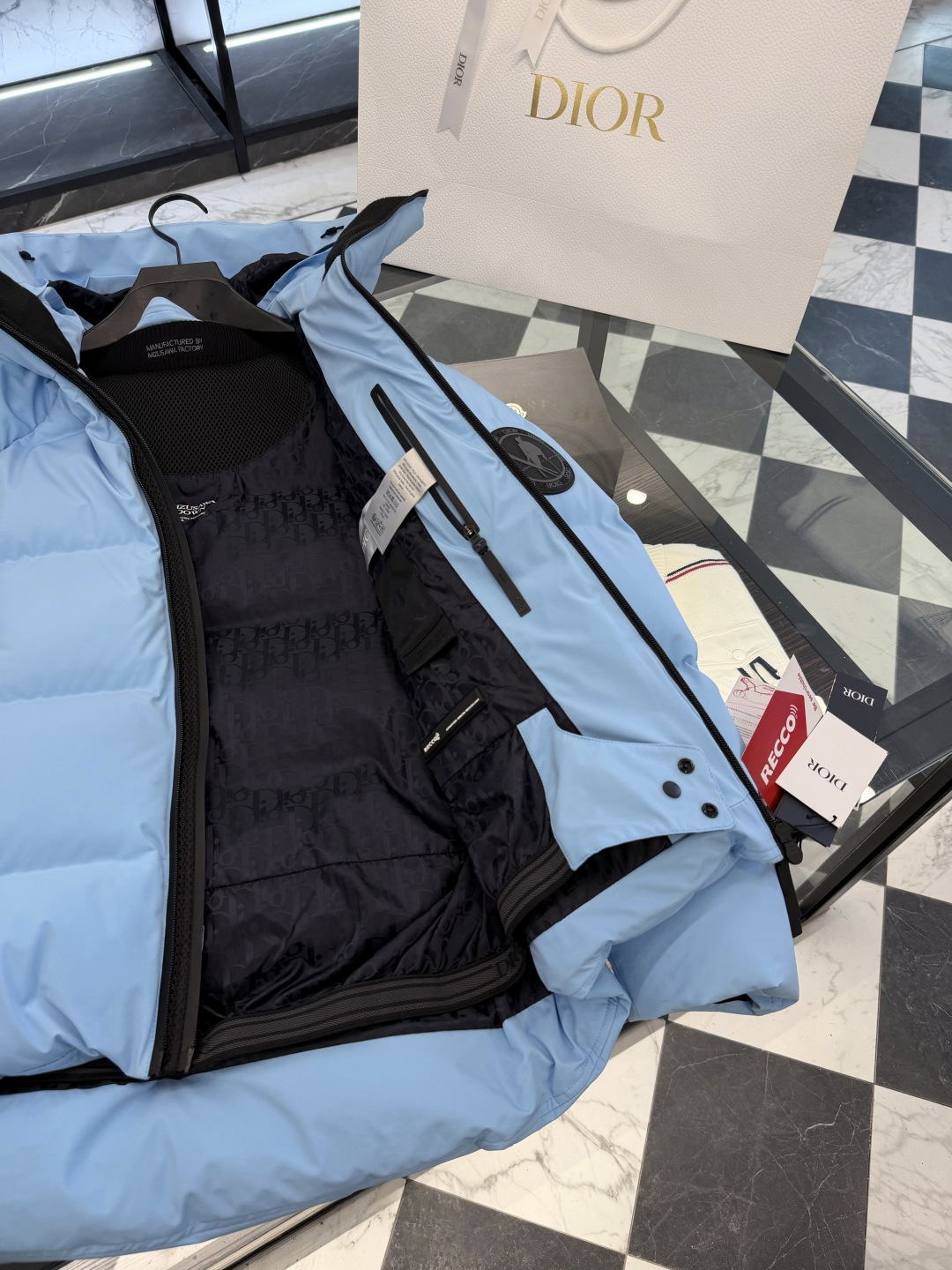 Dior Down Jacket Hooded S-l