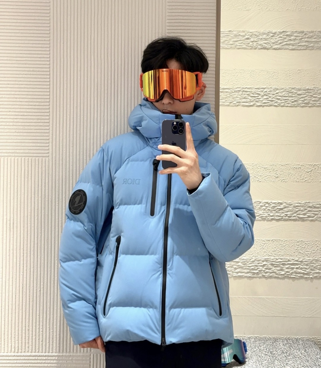 Dior Down Jacket Hooded S-l