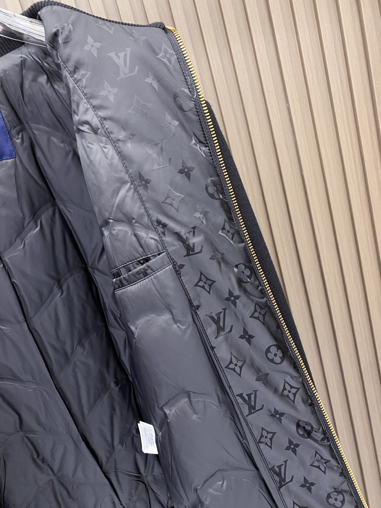 Louis Vuitton Jacket Wool Black S-m-l