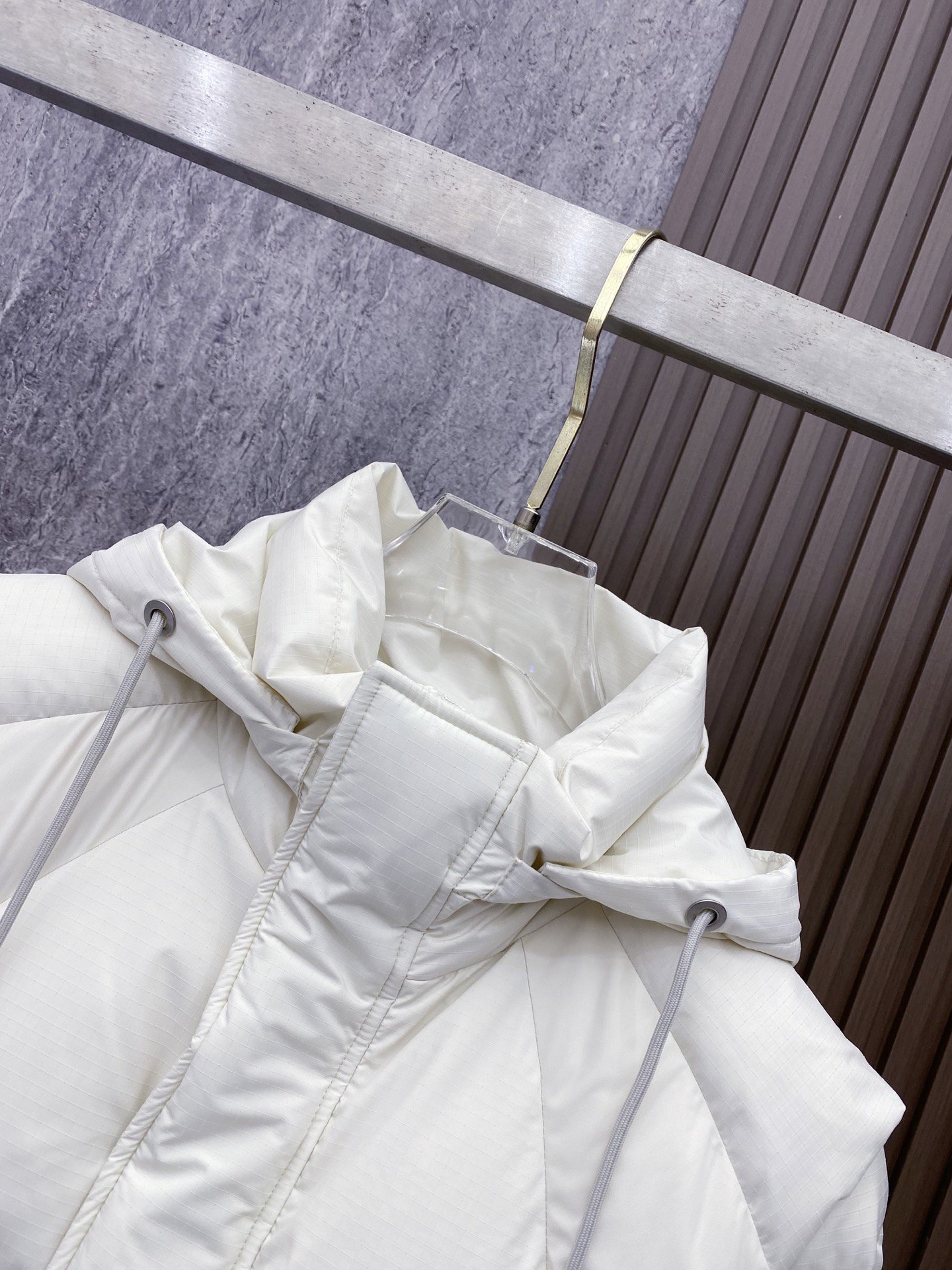 Prada Down Jacket White Duck Down Black M-xl