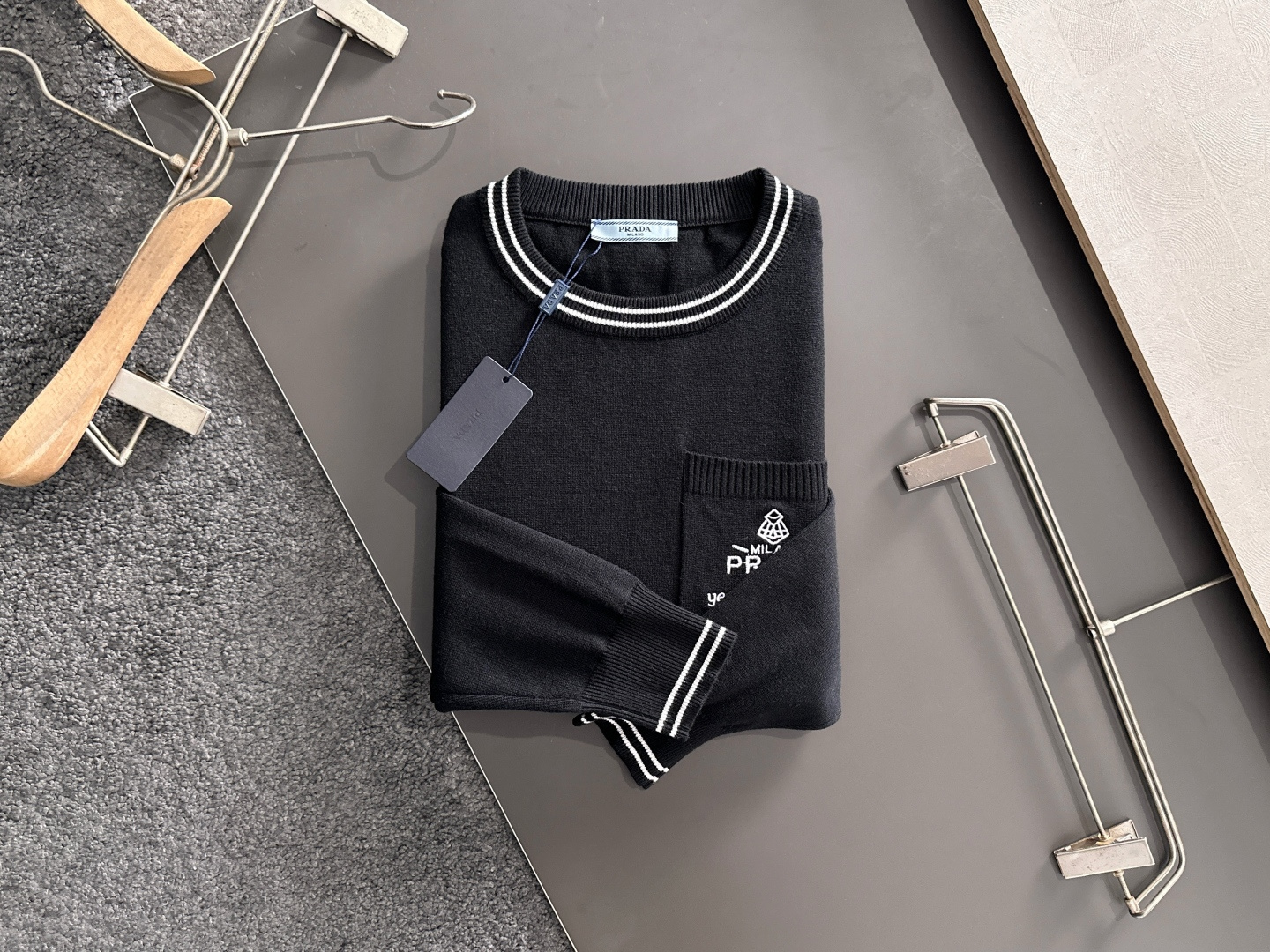 Prada Basic Clothing Wool M-xl