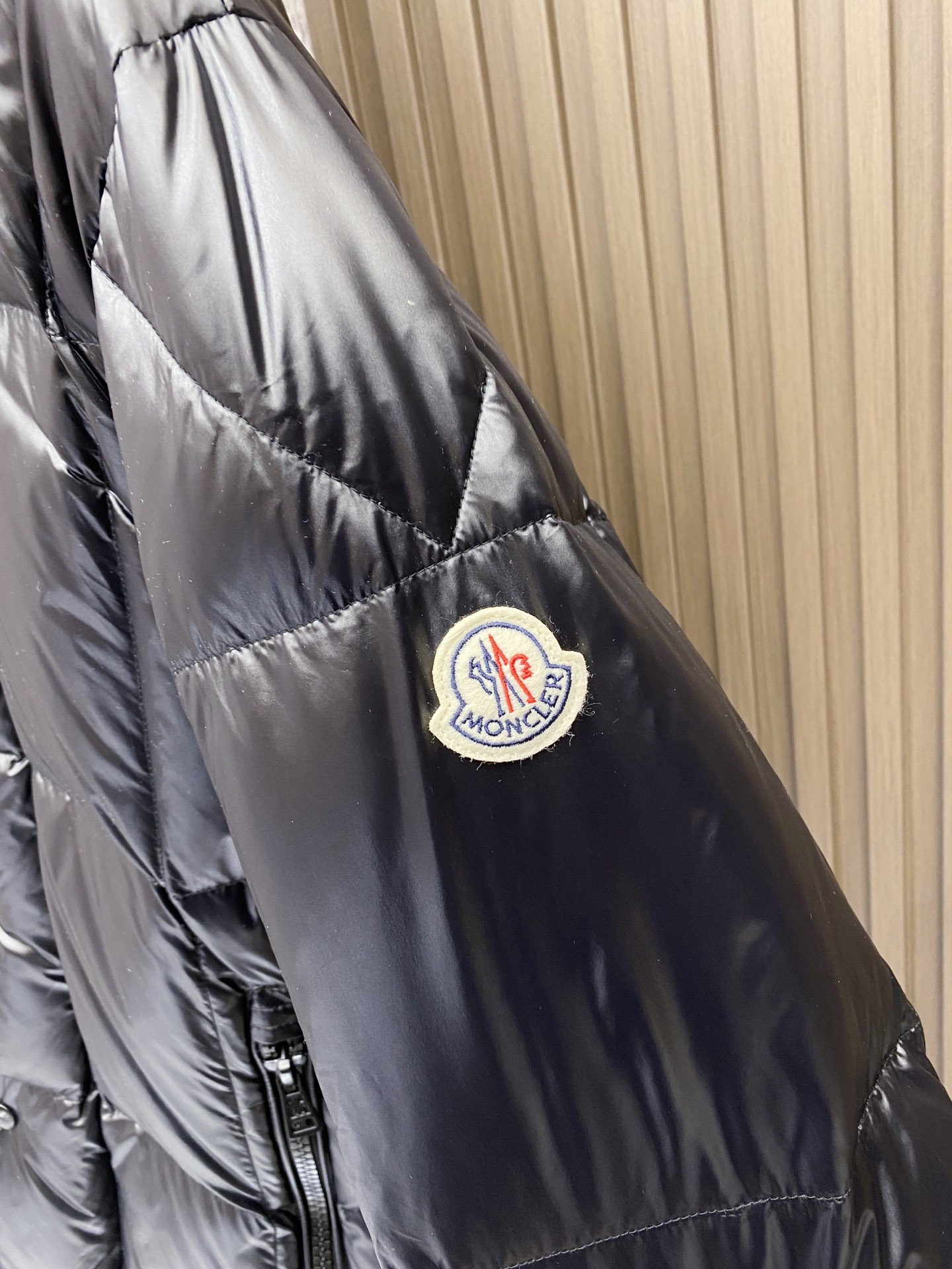 Moncler Male Down Jacket Brown Hooded S-m-l