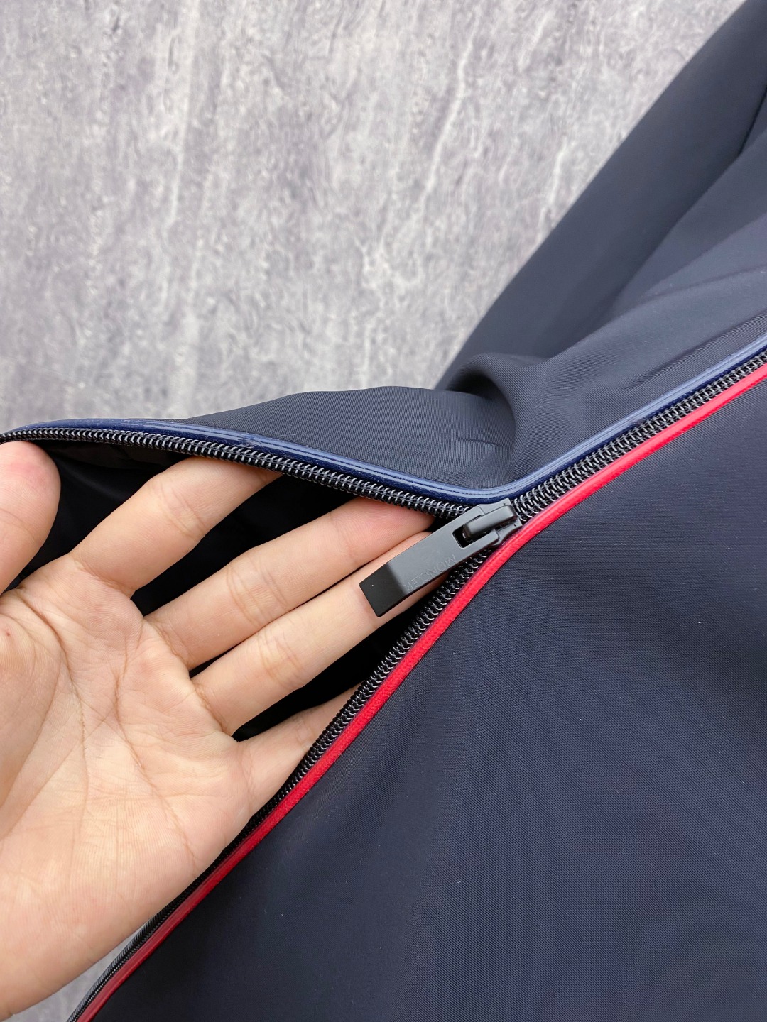 Moncler Male Jacket Goose Down Black Hooded S-m-l