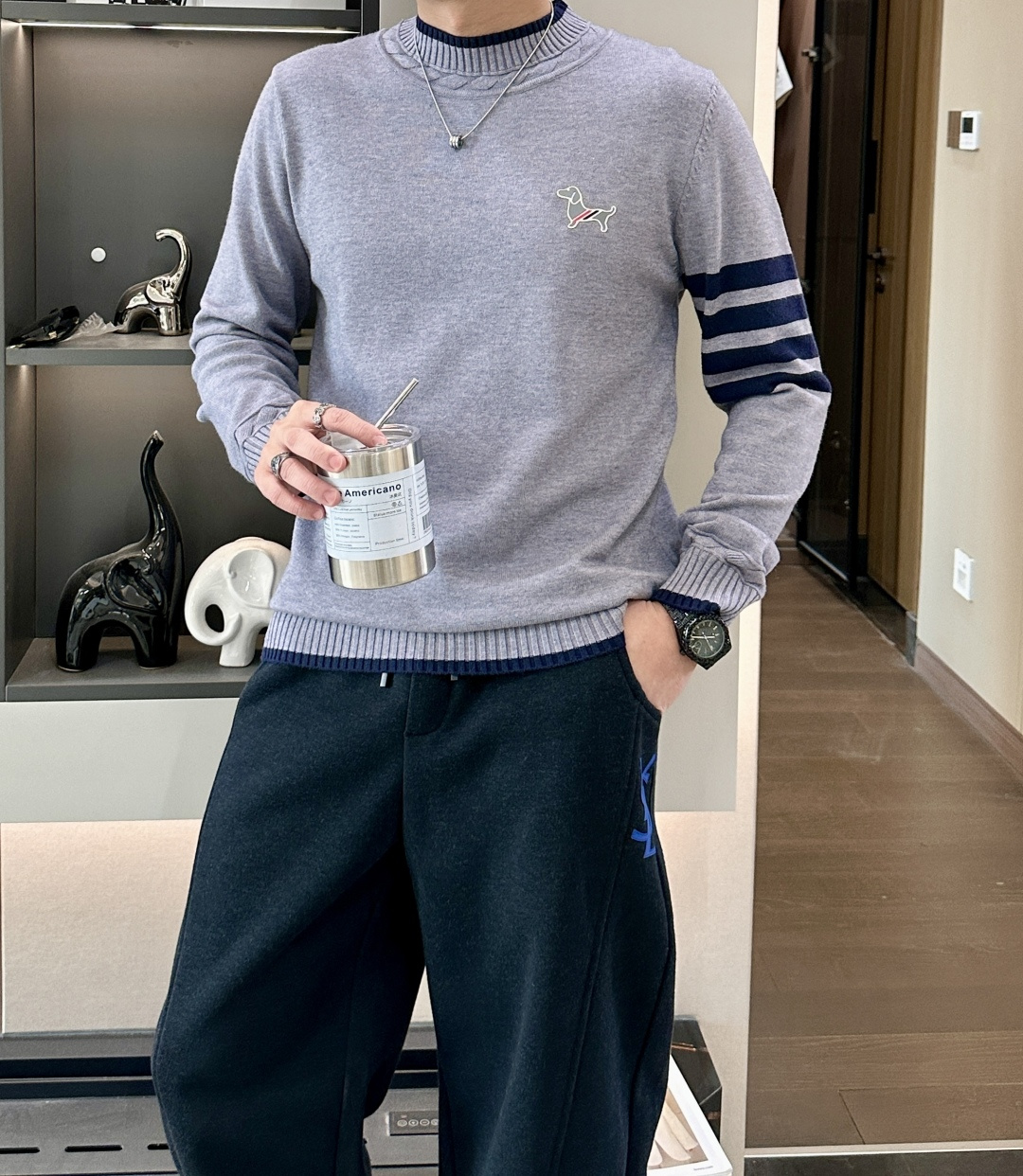 Thom Browne Basic Clothing Wool M-xl
