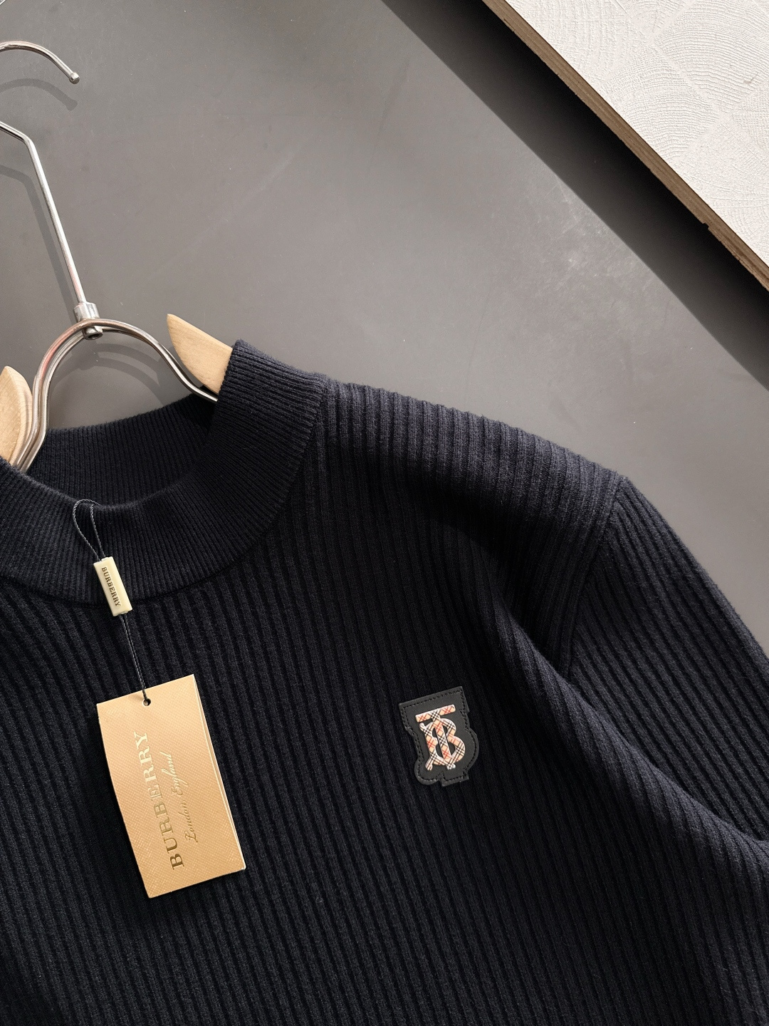 Burberry Couple Basic Clothing Wool Plaid S-m-l-xxxl
