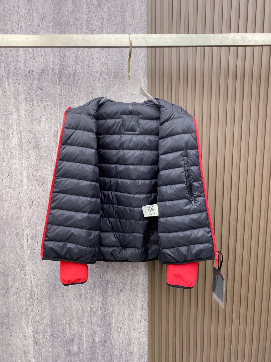 Moncler Male Jacket Goose Down Black Hooded S-m-l