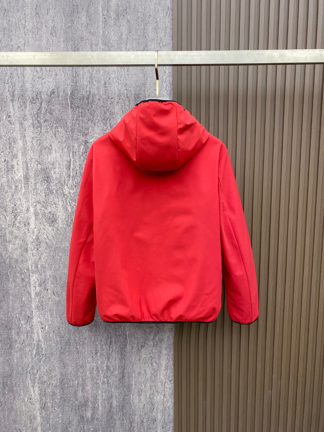 Moncler Male Jacket Goose Down Black Hooded S-m-l