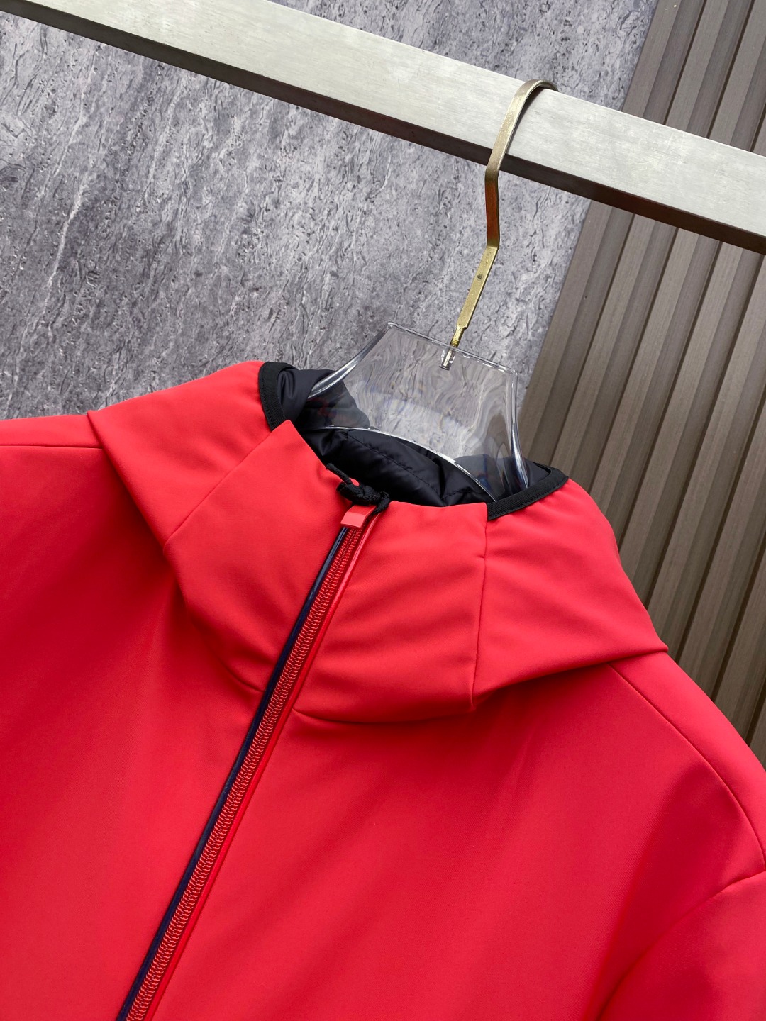 Moncler Male Jacket Goose Down Black Hooded S-m-l