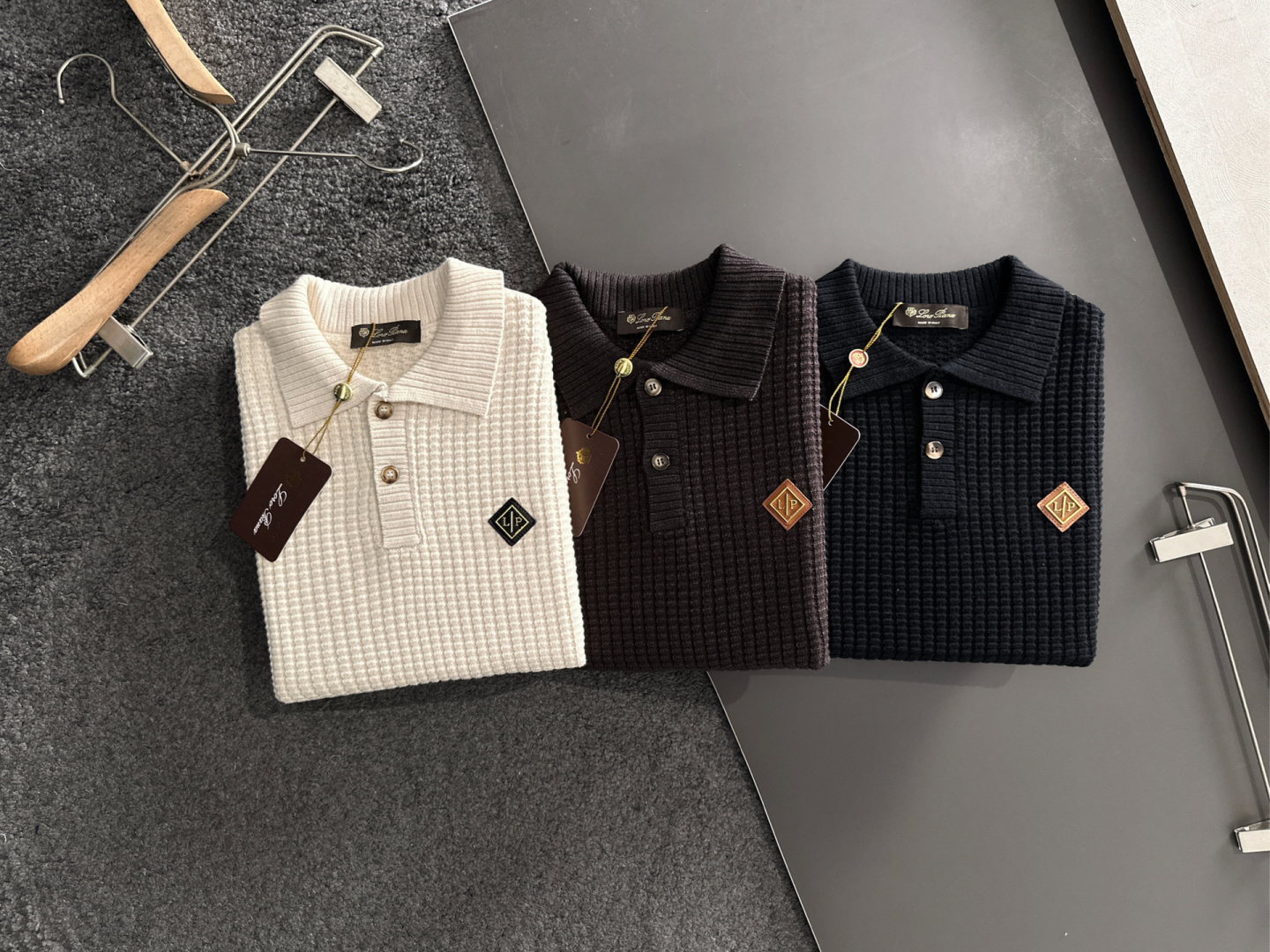 Loro Piana Couple Basic Clothing Wool S-m-l-xxxl