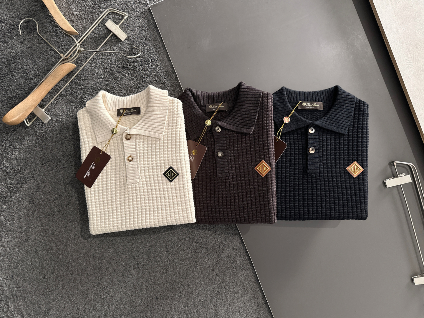 Loro Piana Couple Basic Clothing Wool S-m-l-xxxl