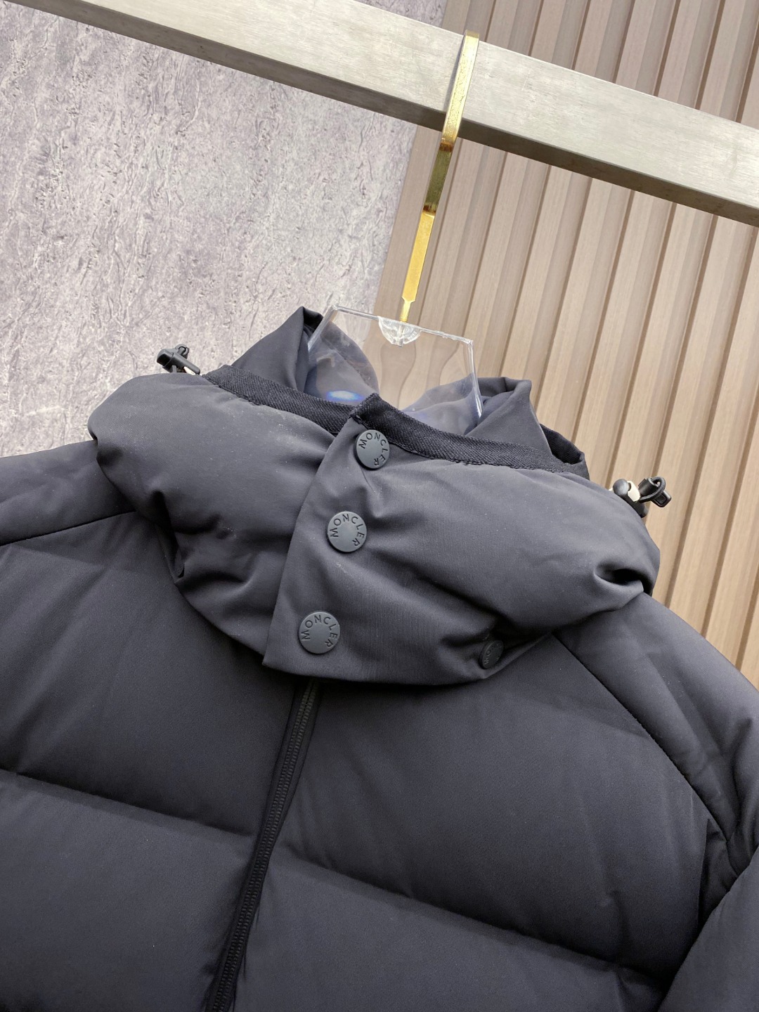 Moncler Male Jacket Knitted Black S-m-l