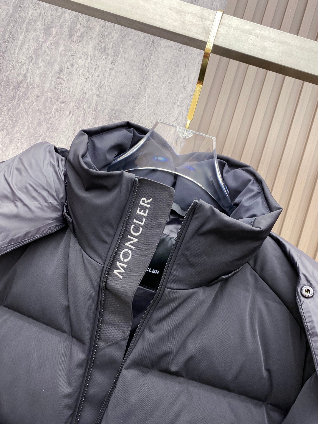 Moncler Male Jacket Knitted Black S-m-l