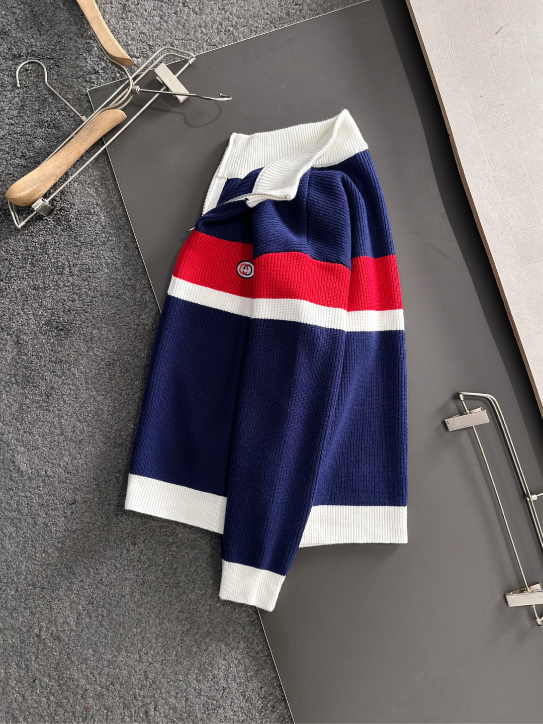 Gucci Couple Basic Clothing Wool Striped S-m-xxxl
